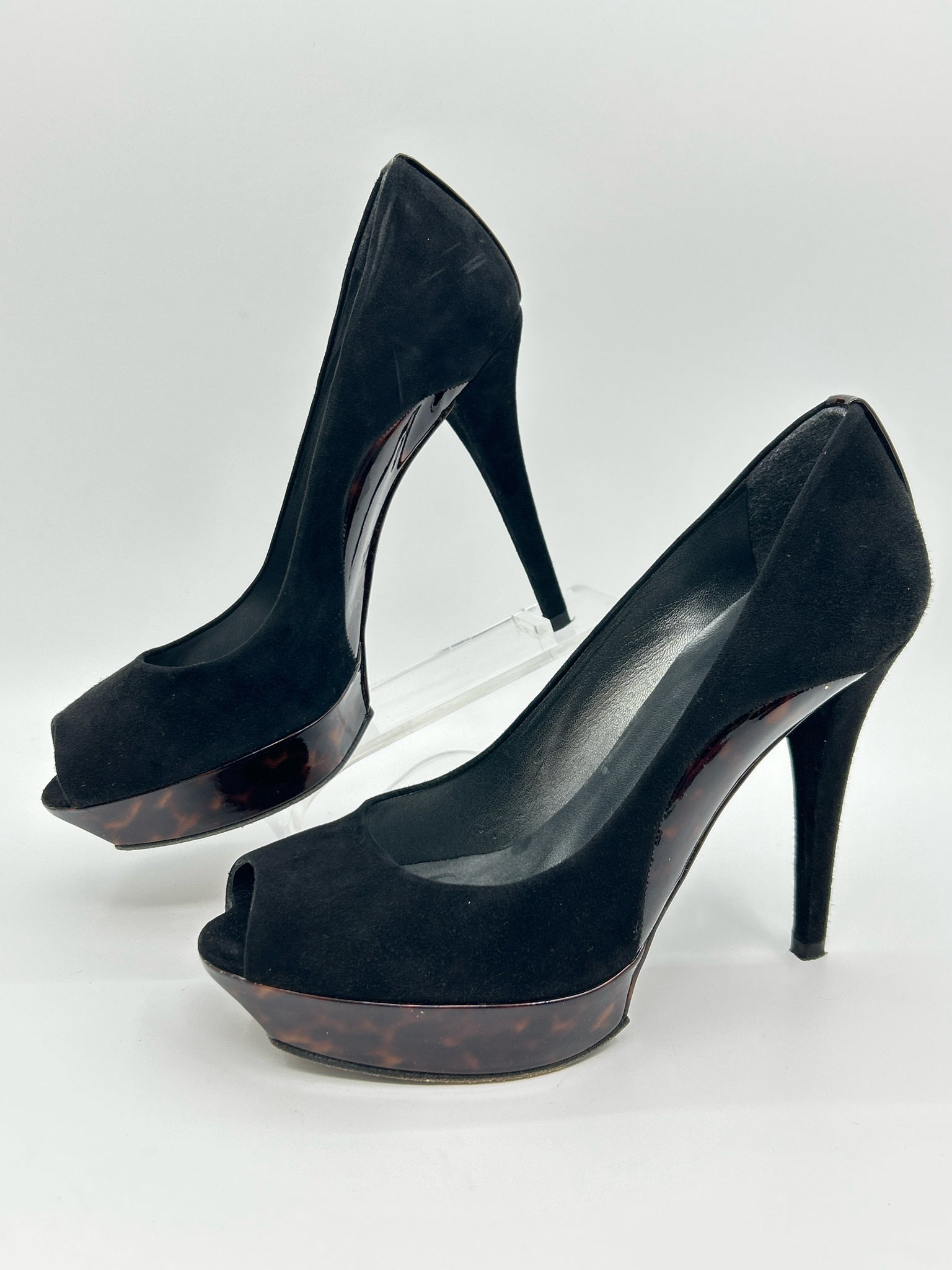 STUART WEITZMAN Size 8.5M Black Women Pumps