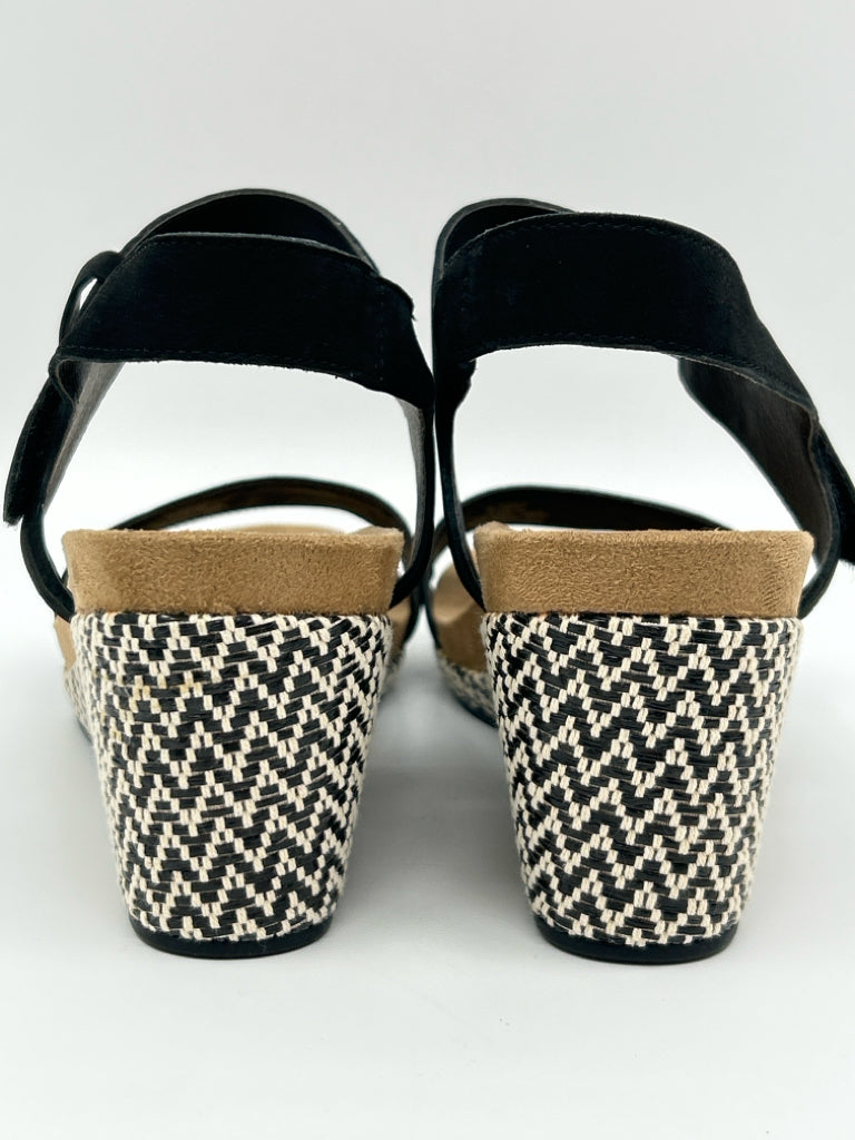 LUCKY BRAND Size 9.5W Black Women's Sandal