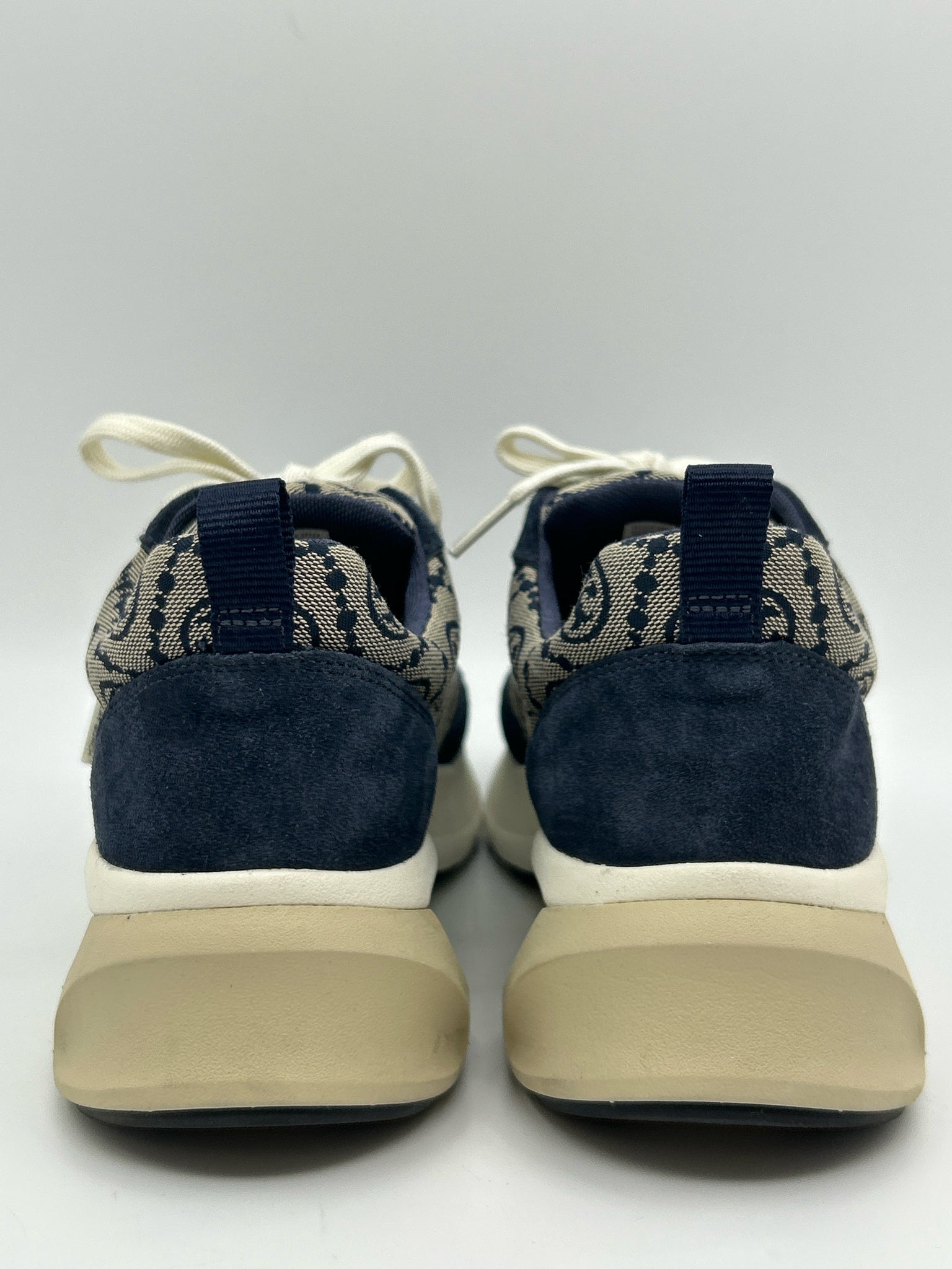 TORY BURCH Size 9.5 Navy Women Sneakers
