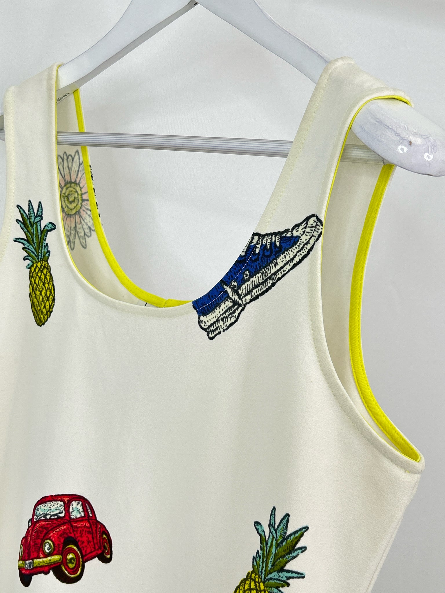 NICOLE MILLER Size 14 White Women Dress