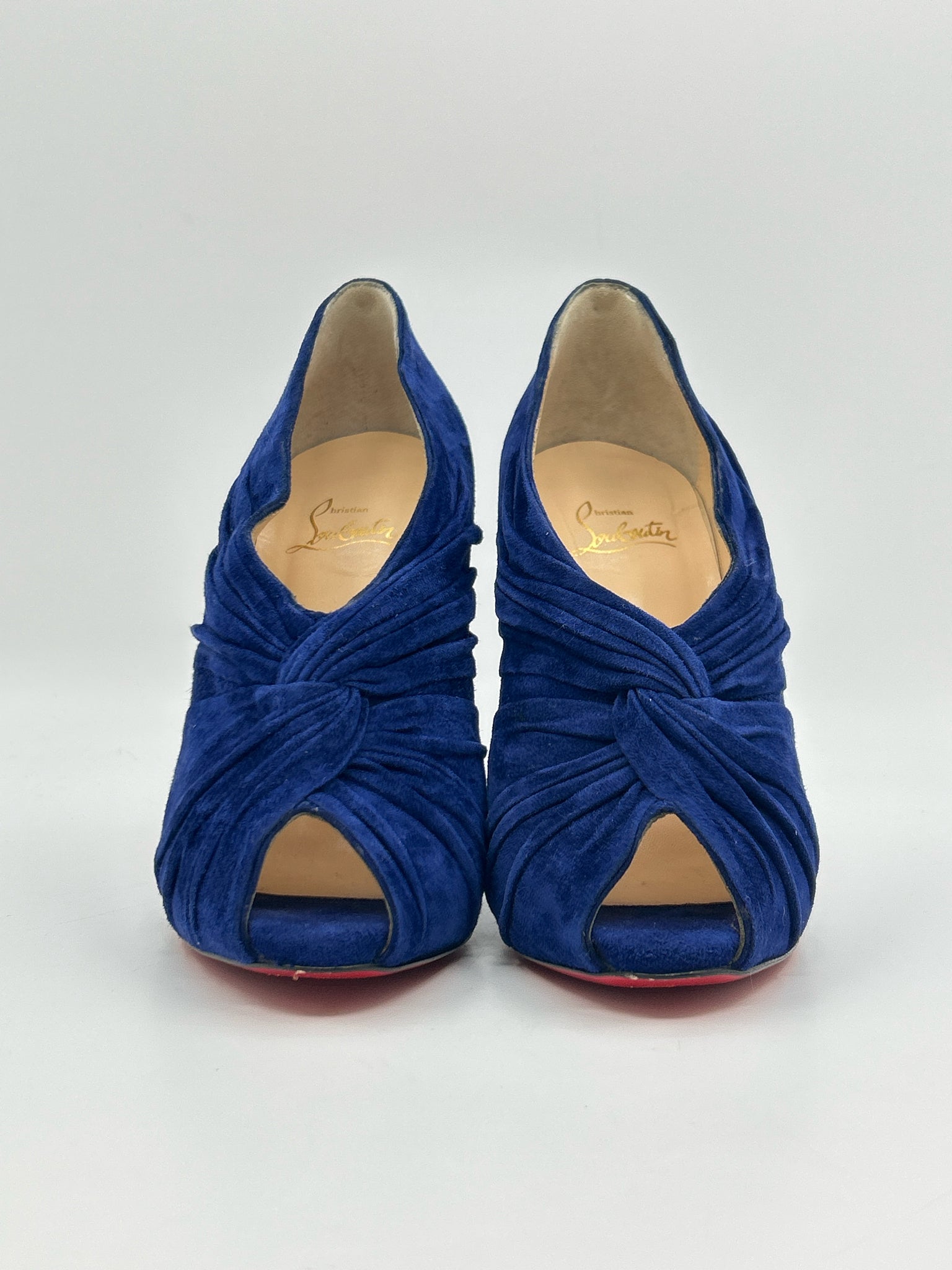 CHRISTIAN LOUBOUTIN Size 38.5 Royal Blue Women Pumps