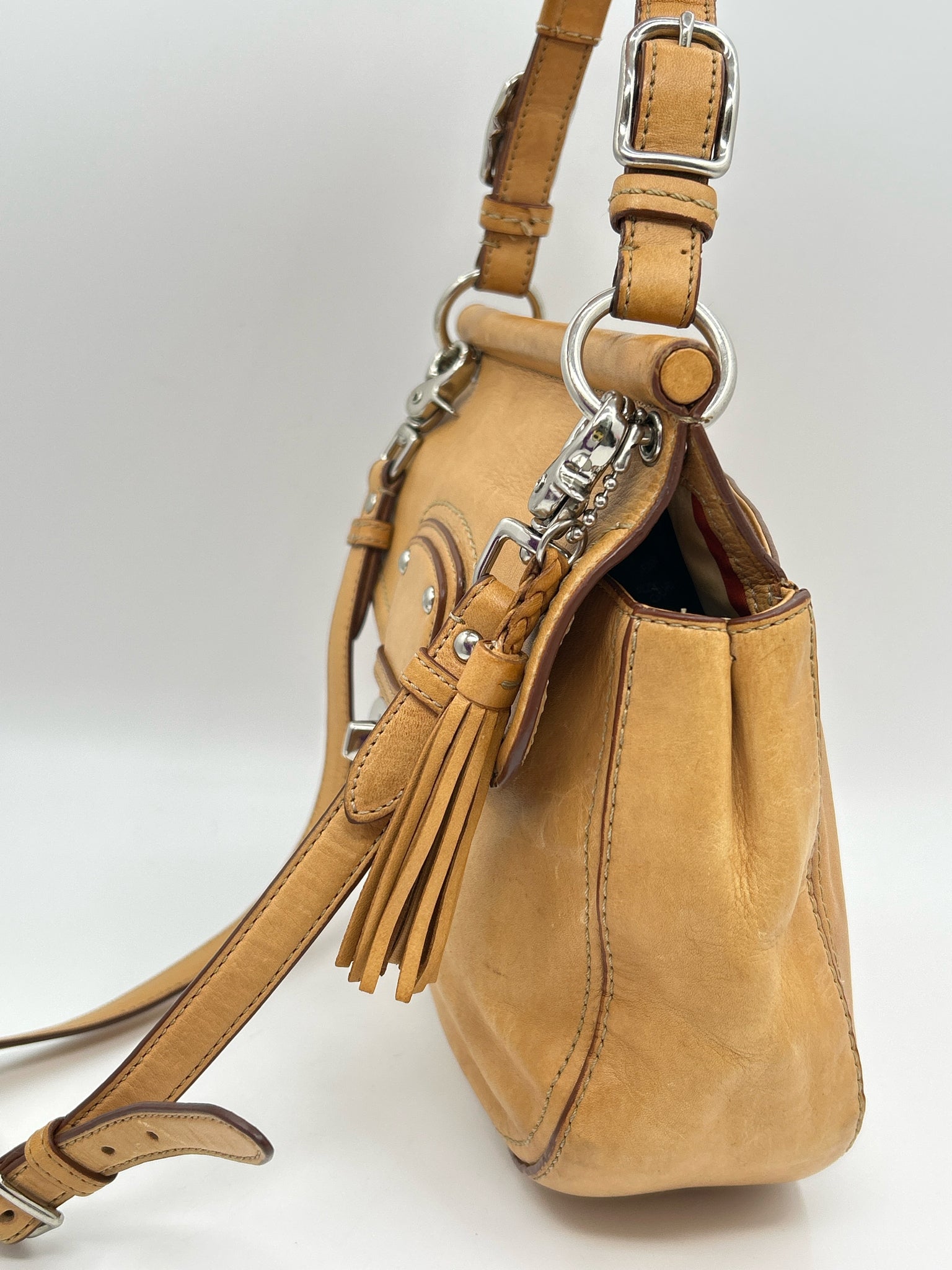 Coach Camel Women Purse