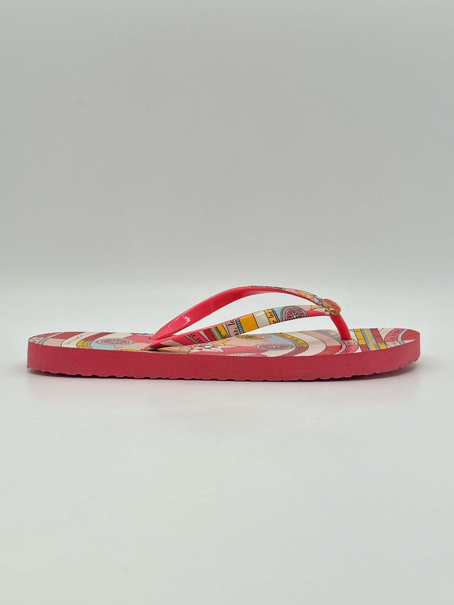 TORY BURCH Size 9.5 Coral Women Sandal