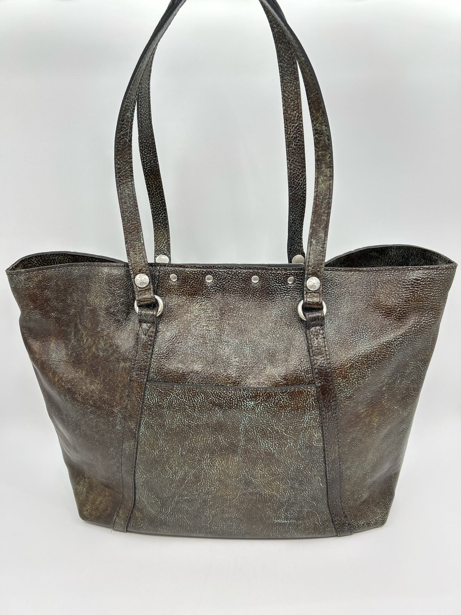 PATRICIA NASH Brown & Turquoise Women Tote
