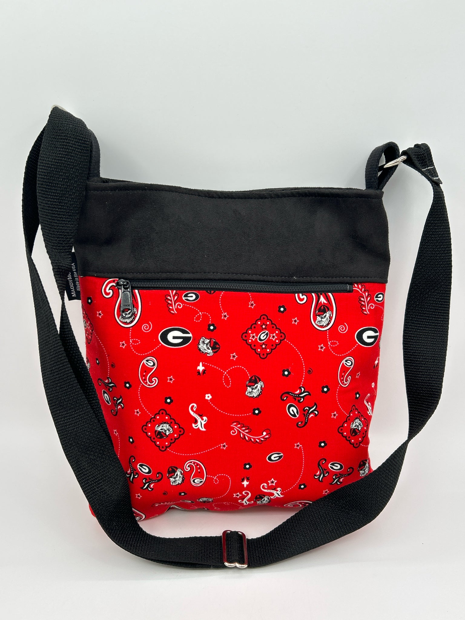 Maddy Moo Red and Black Women Purse