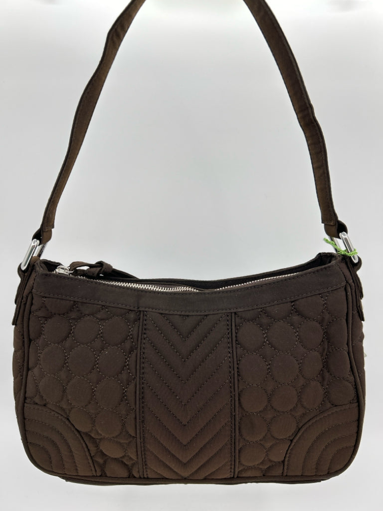 VERA BRADLEY DARK BROWN Purse