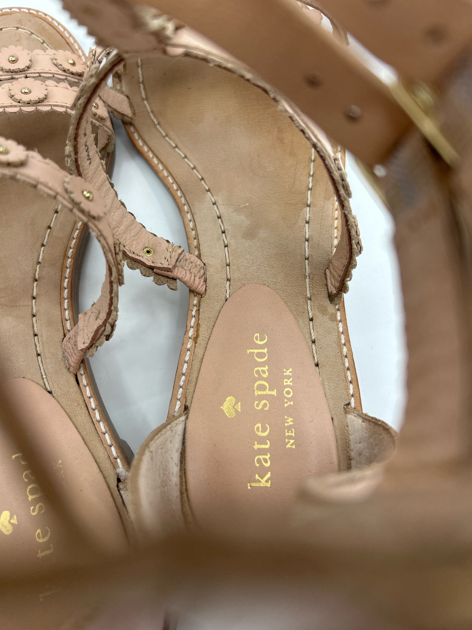 KATE SPADE Size 8.5M BLUSH Women Sandal