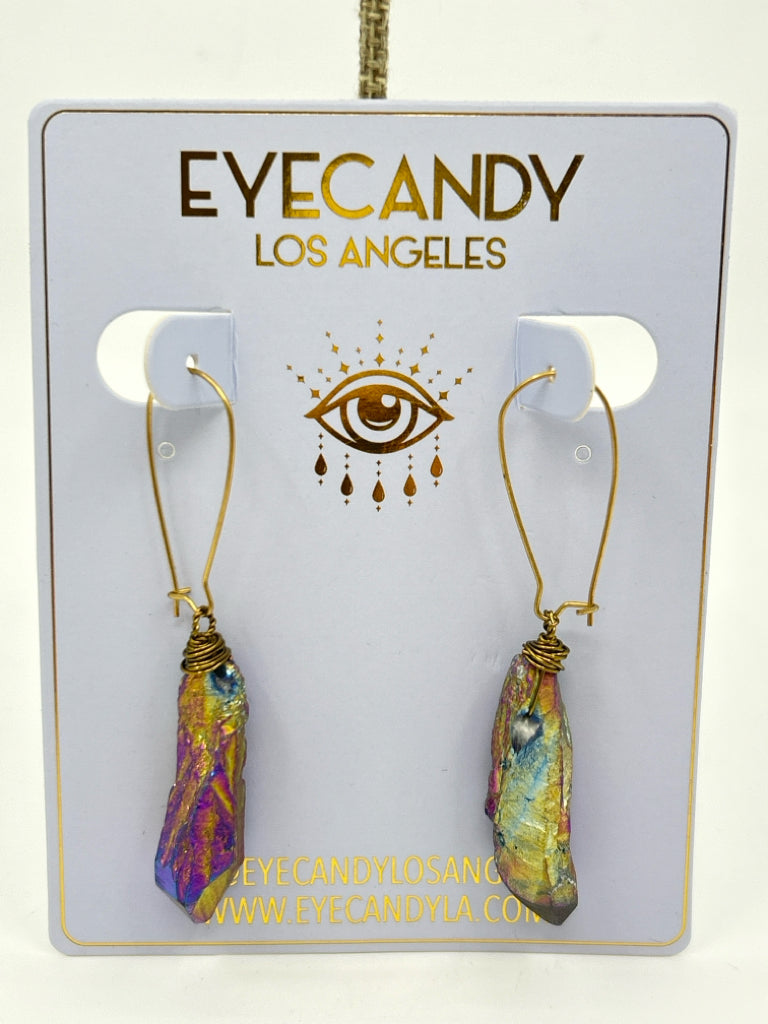 EYE CANDY Women Size One Size Blue Earrings