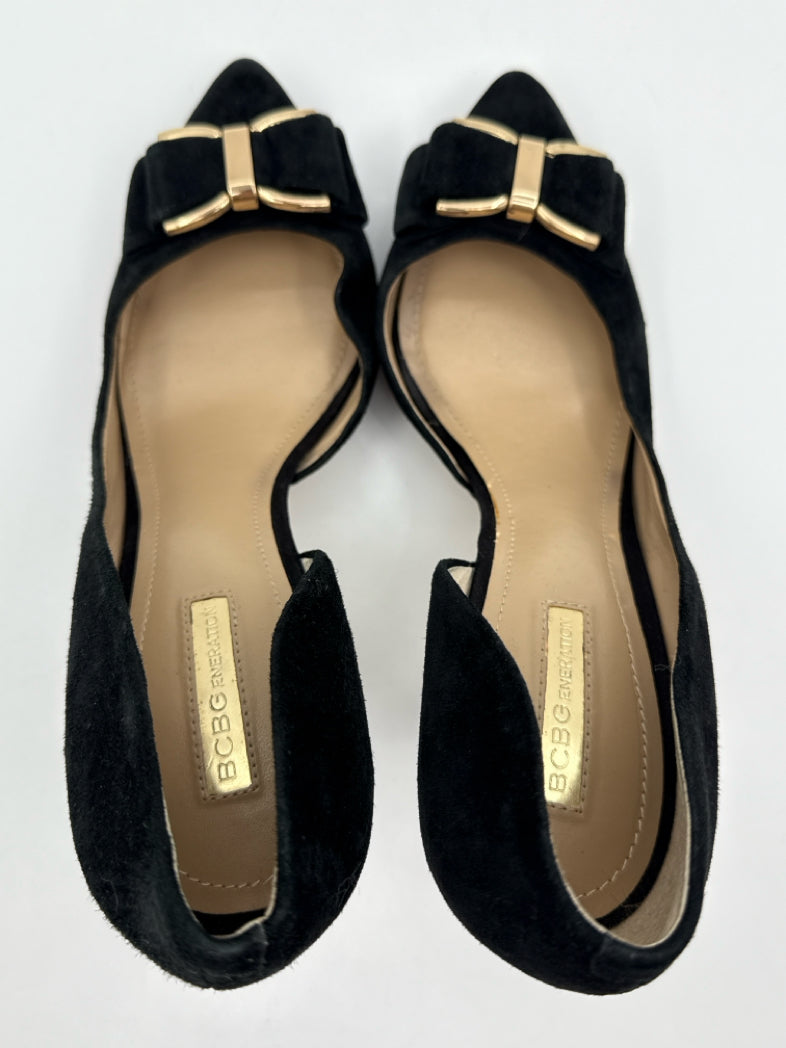 BCBGeneration Size 10 Black Pumps