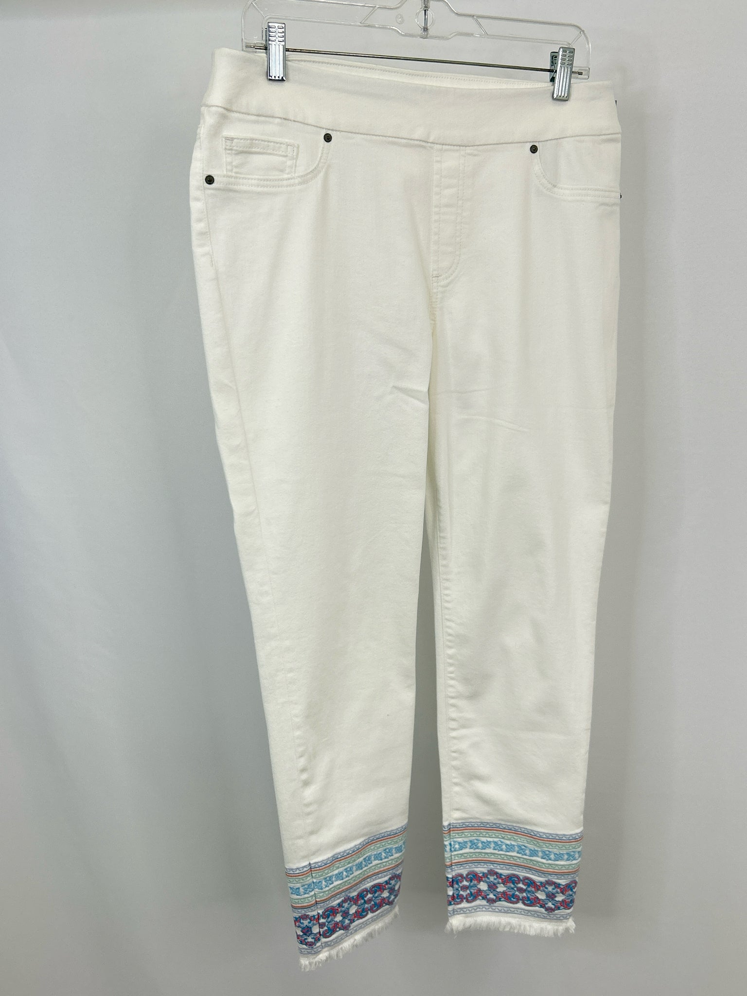 CHICO'S Size 10R White Women Jegging