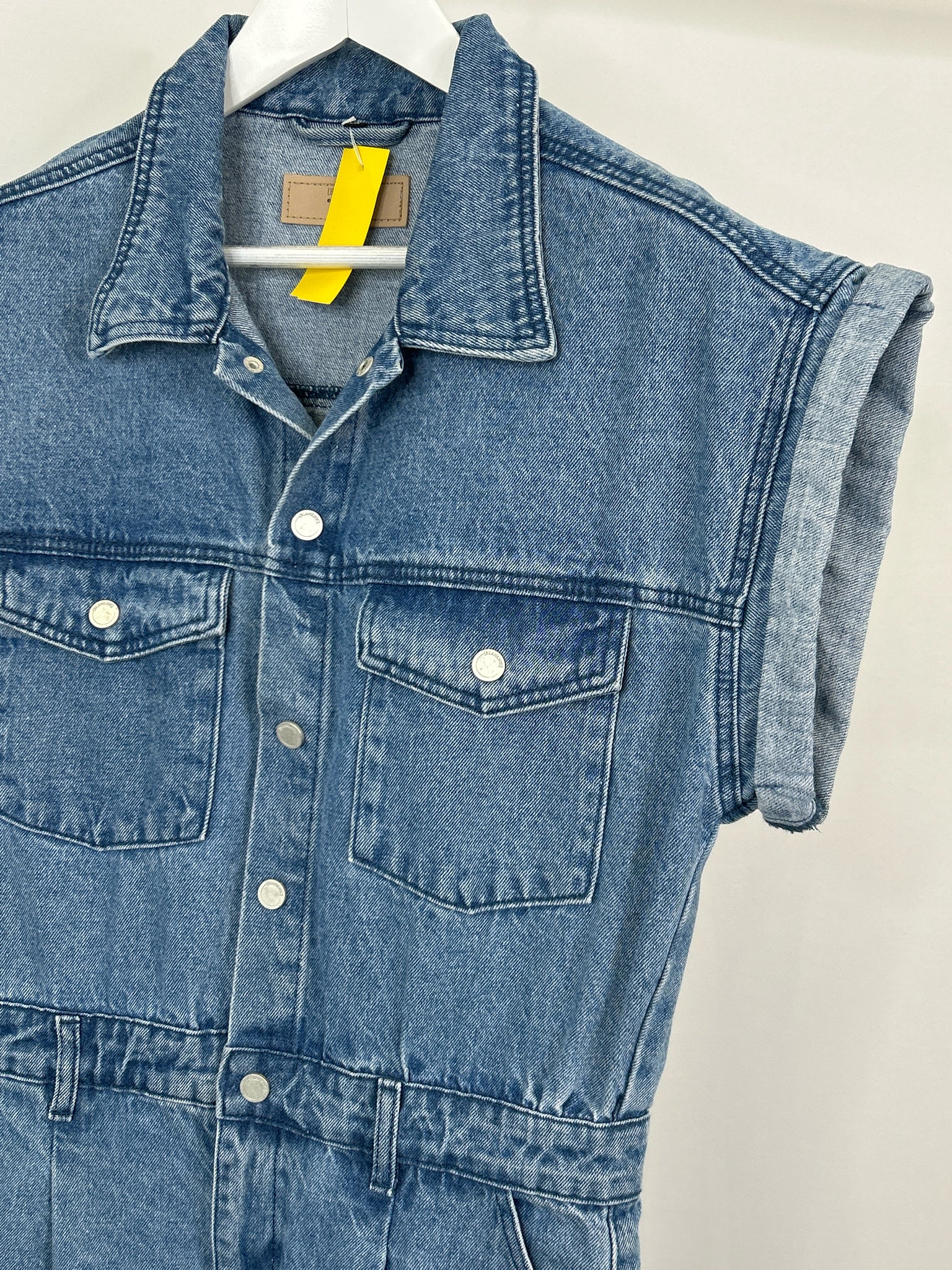 BLANKNYC Size M BLUE DENIM Women Jumpsuit