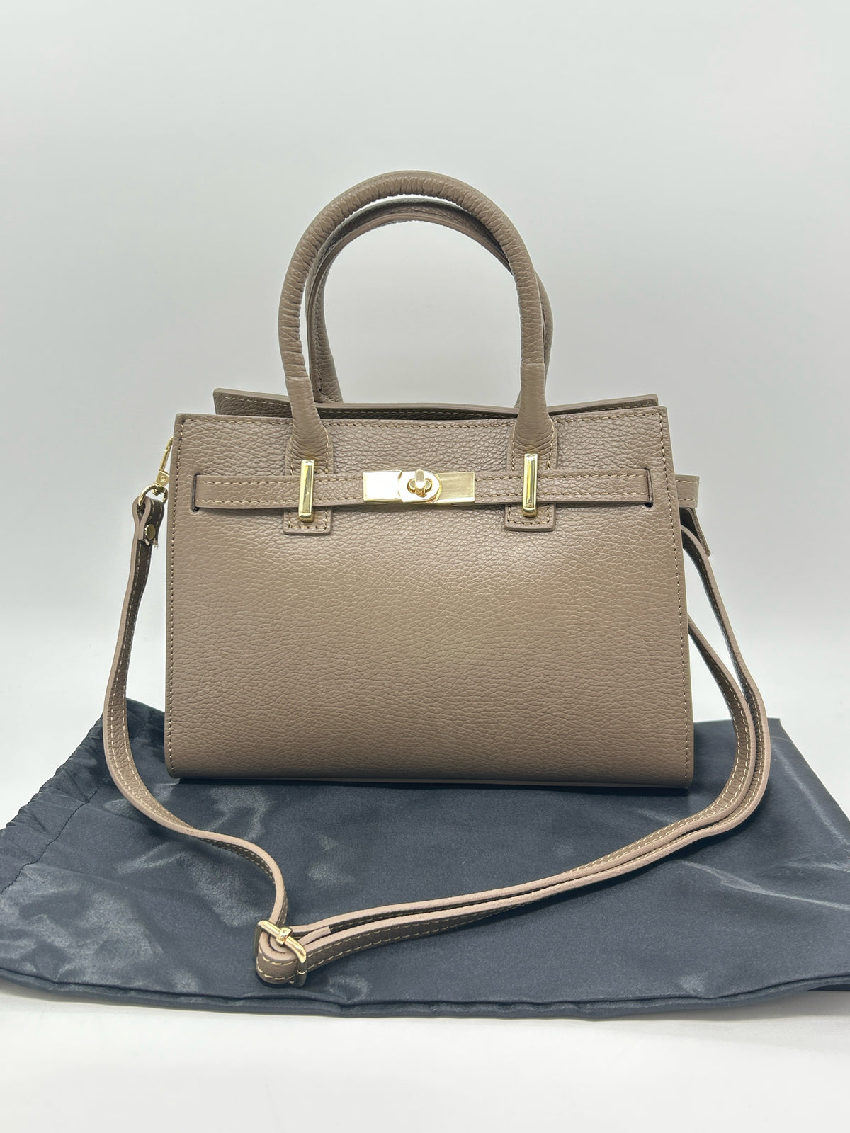 VERA PELLE Taupe Women Purse