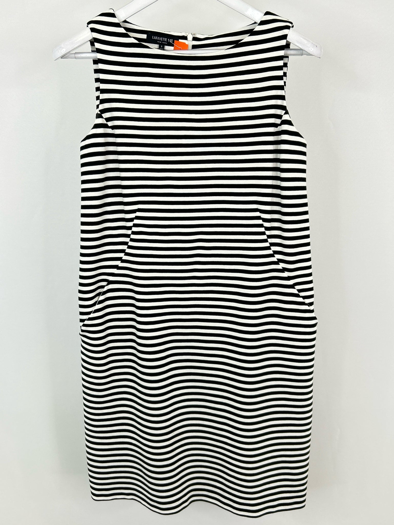 LAFAYETTE 148 Size S Black and White Women Dress