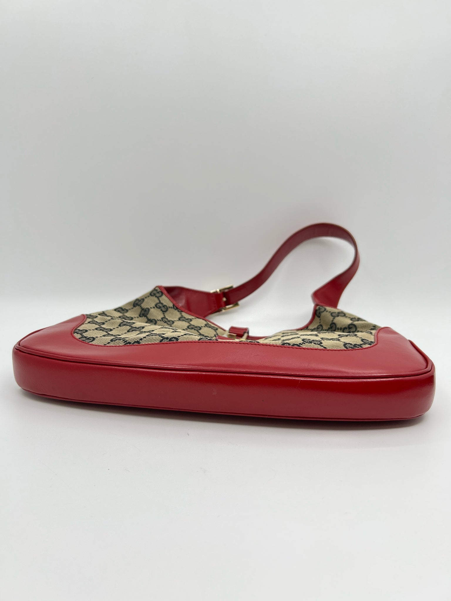 GUCCI NAVY & RED Women Purse