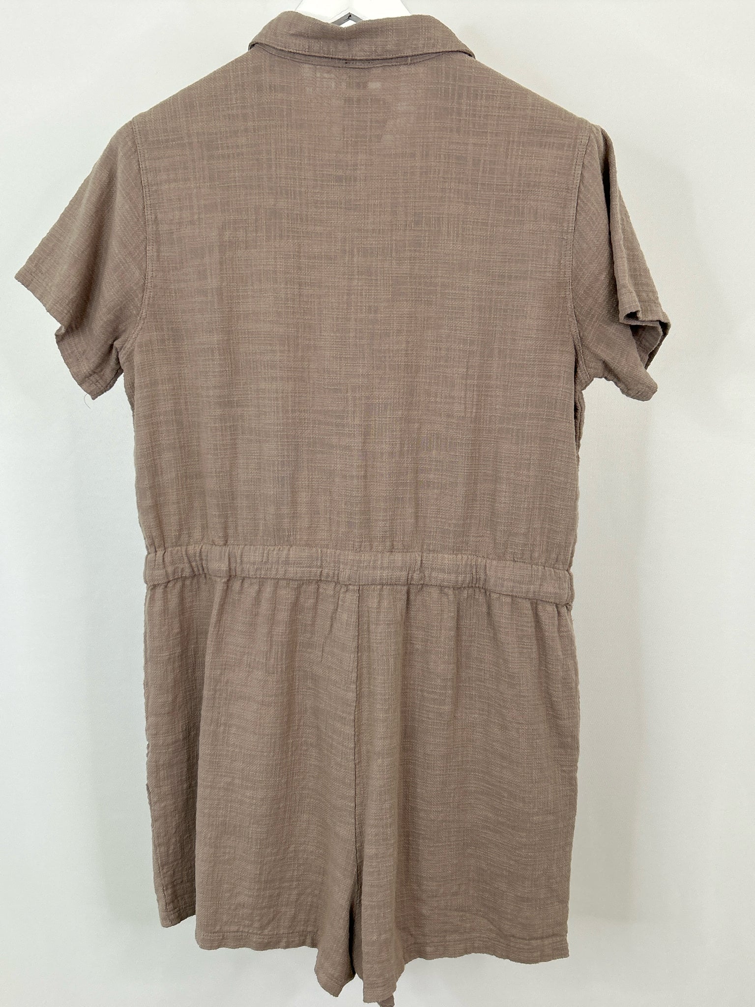 BOBI Size M Taupe Women Romper