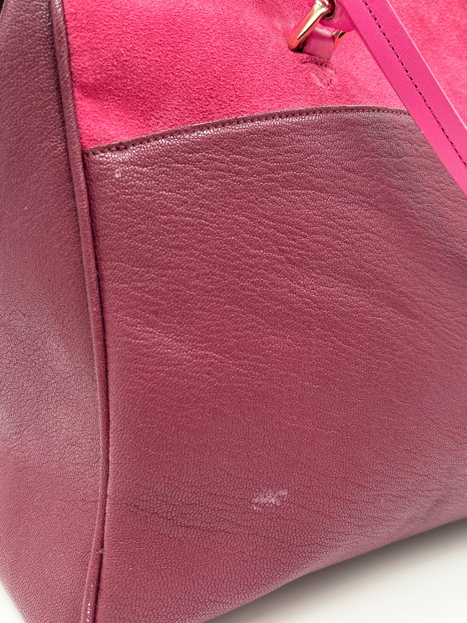 COLE HAAN Wine and Pink Women Purse