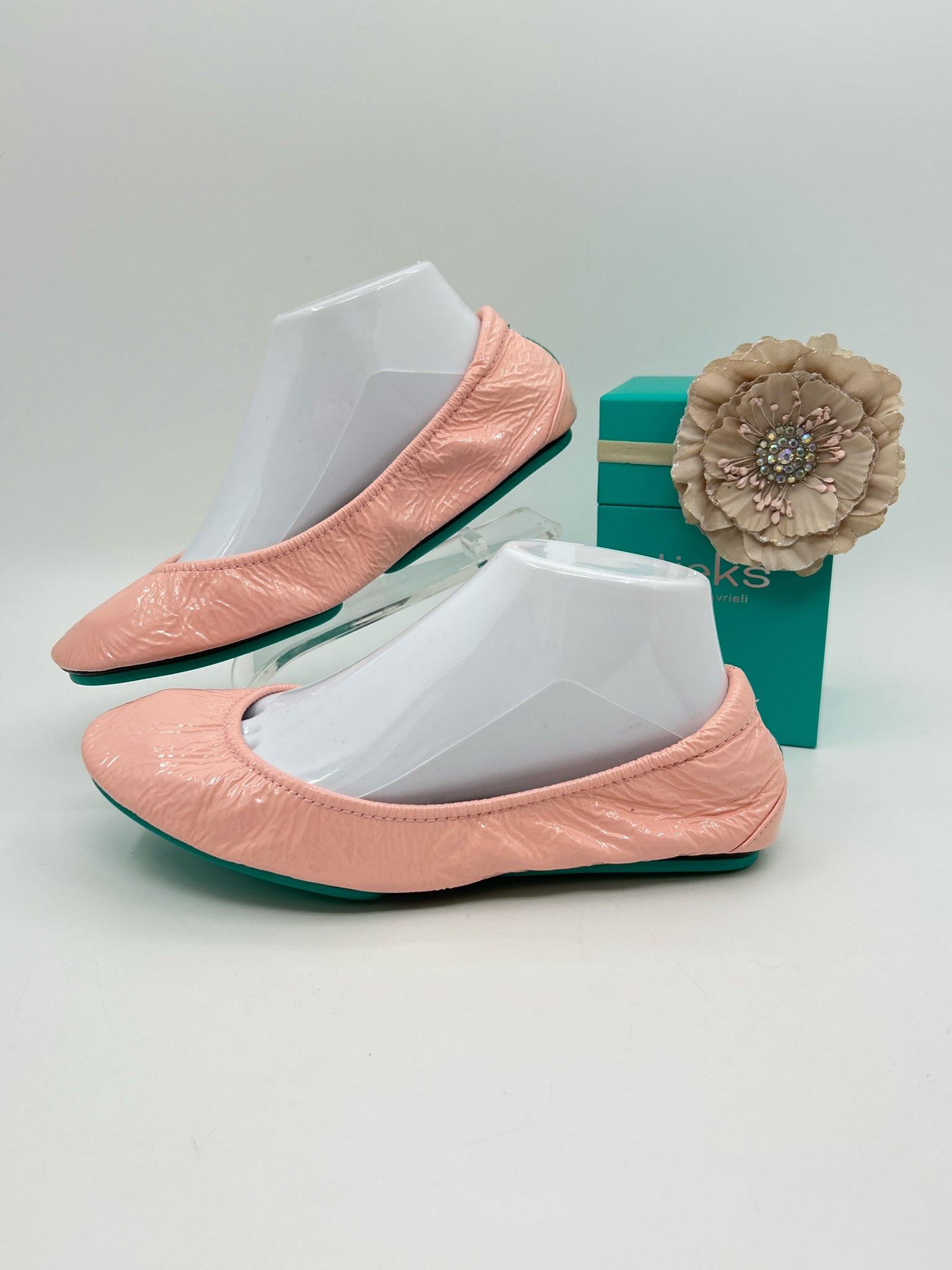 TIEKS Size 8 Pink Women Flats