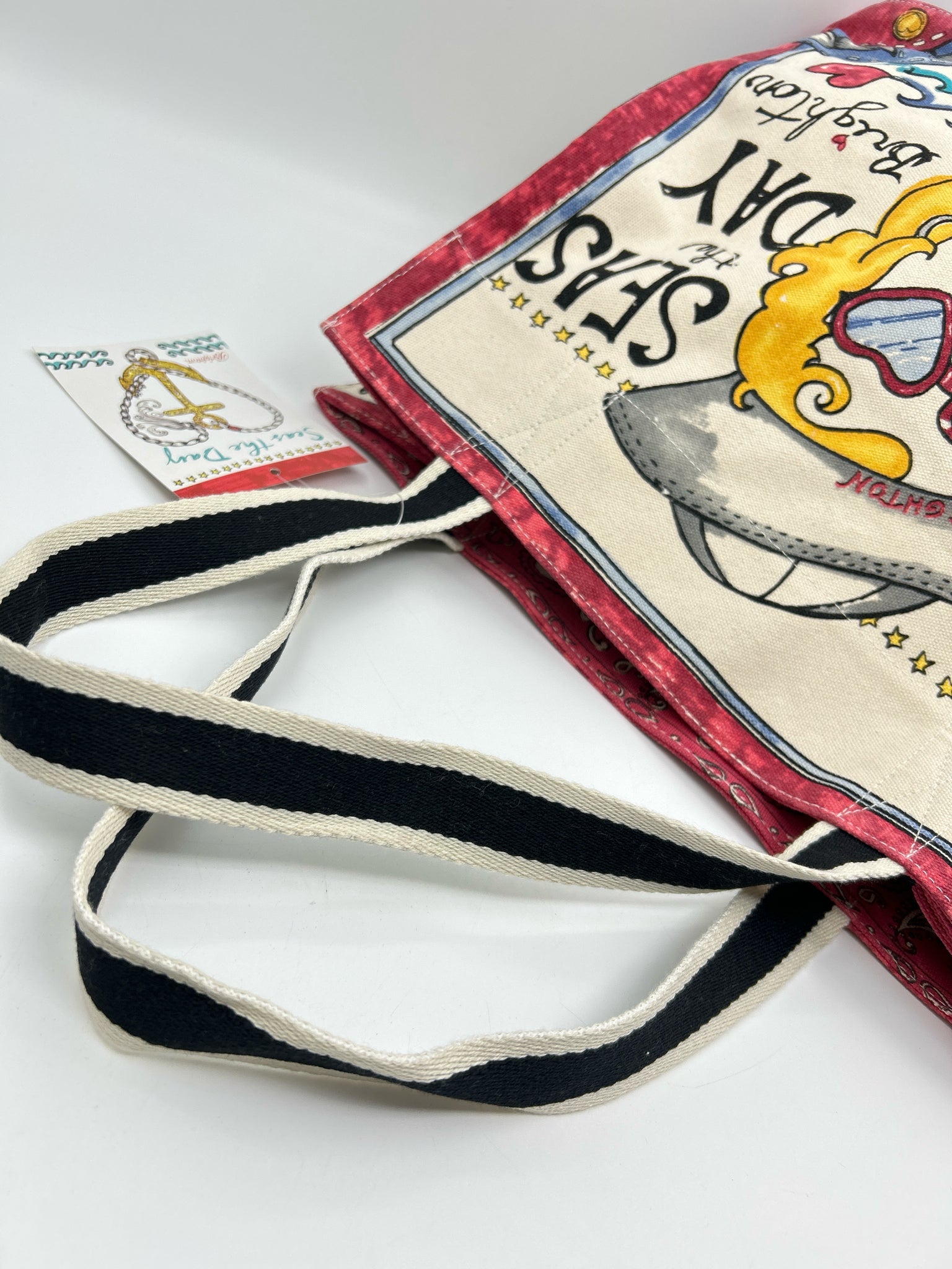 BRIGHTON NWT CREAM AND RED Women Tote