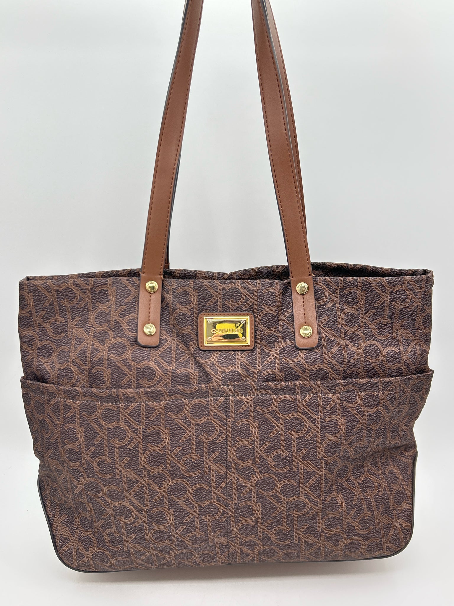 CALVIN KLEIN Brown Women Purse