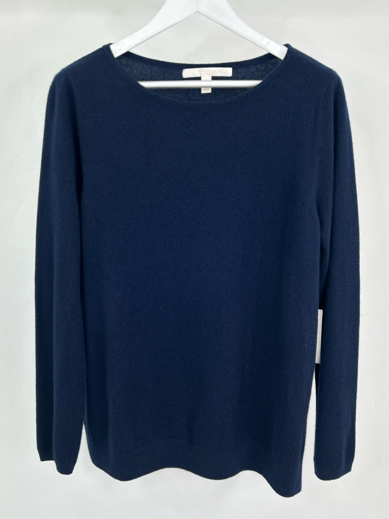 NORDSTROM Women Size XL Navy Cashmere Sweater NWT