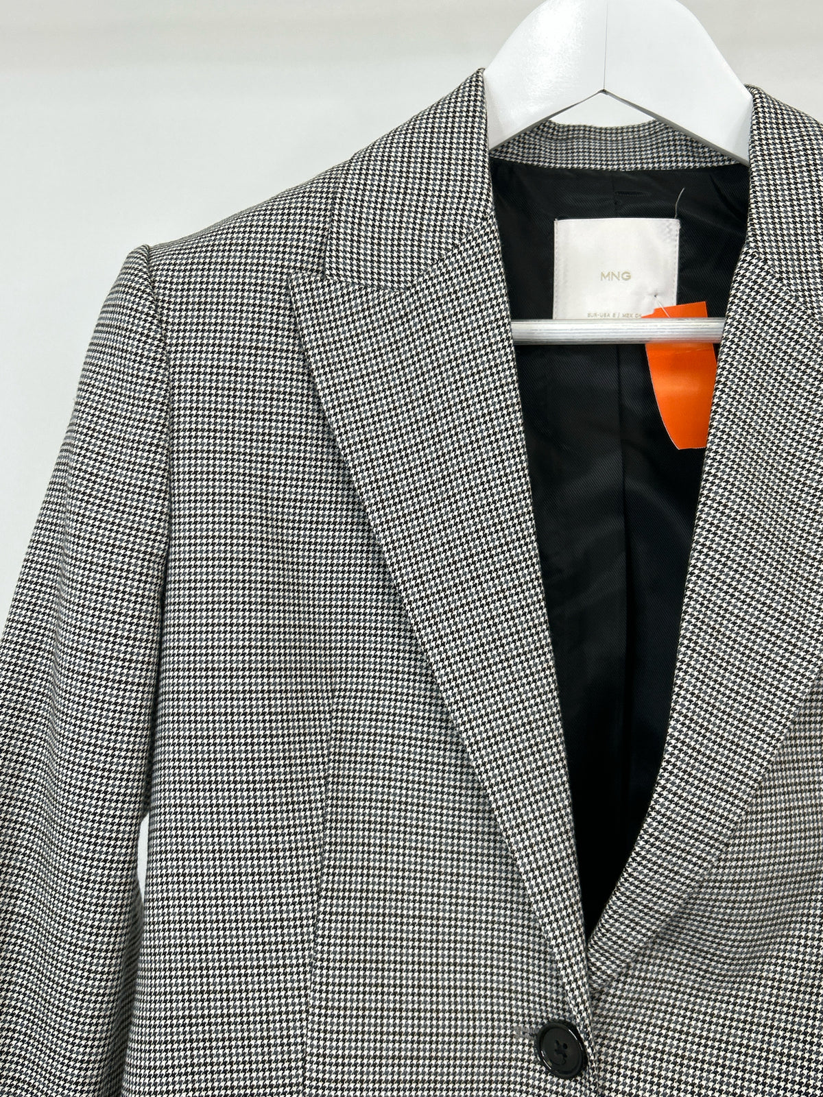 MNG Size 2 Grey Women Blazer