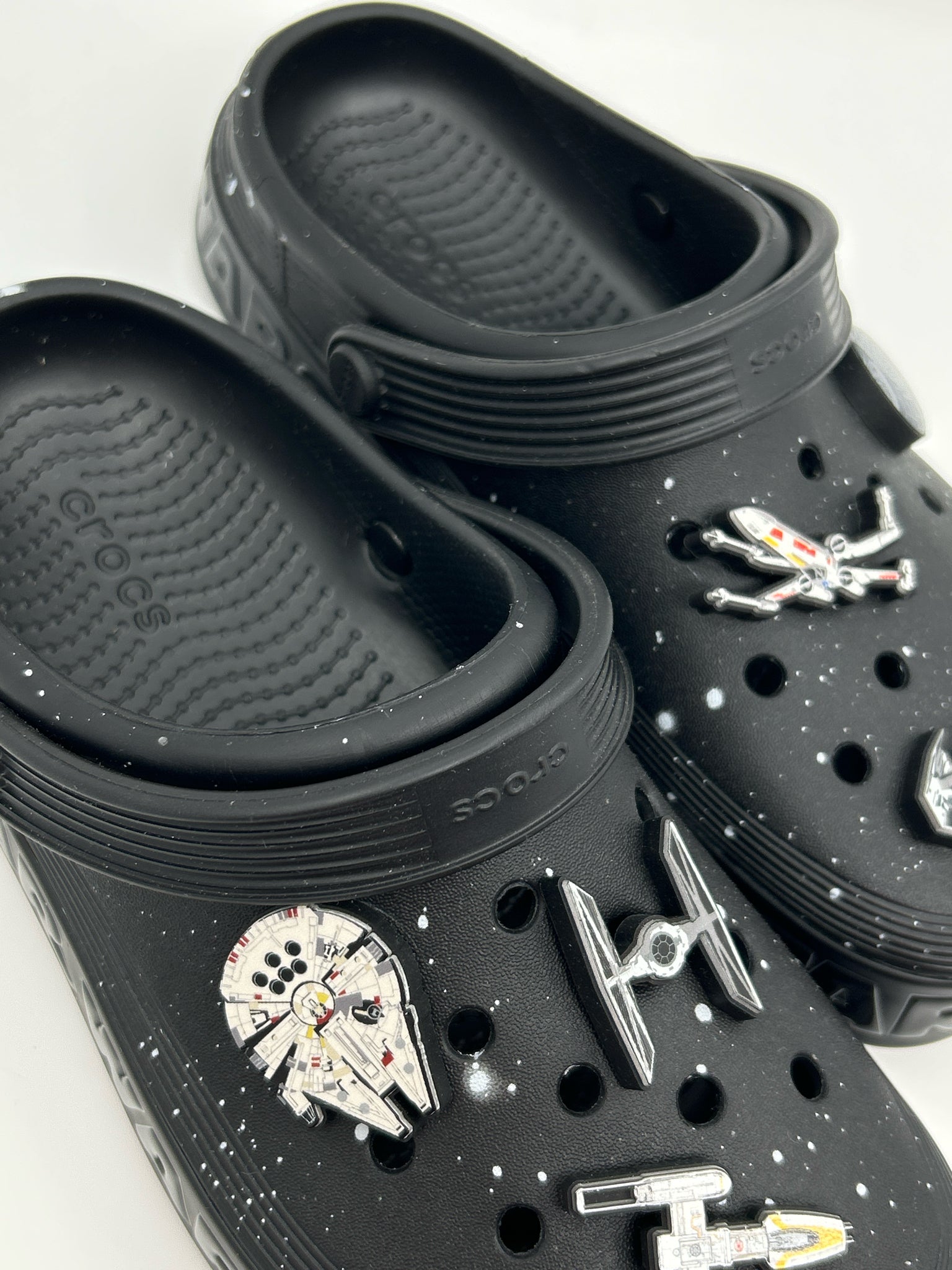 CROCS Size 7 Black Women Shoes