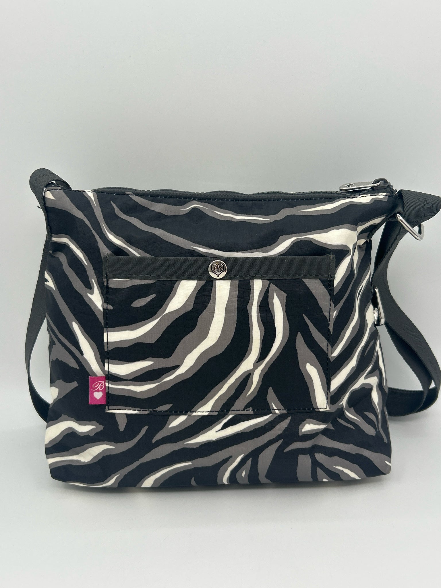 BRIGHTON Black and White Women Purse