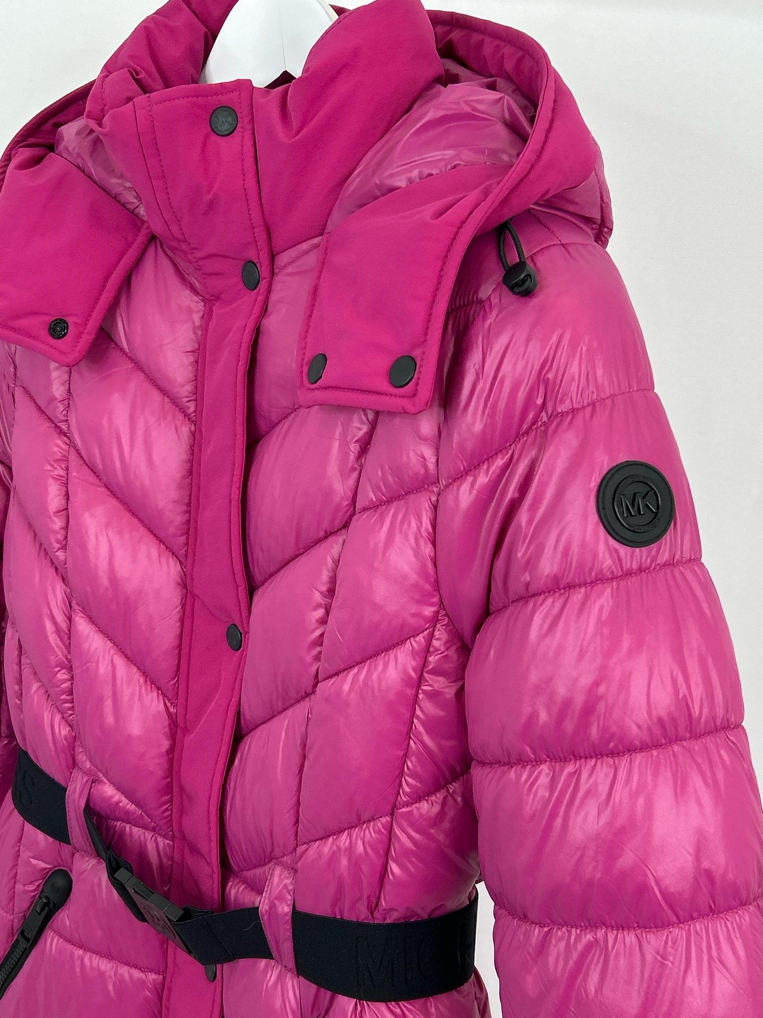 MICHAEL MICHAEL KORS Size XS Fuchsia Women Coat