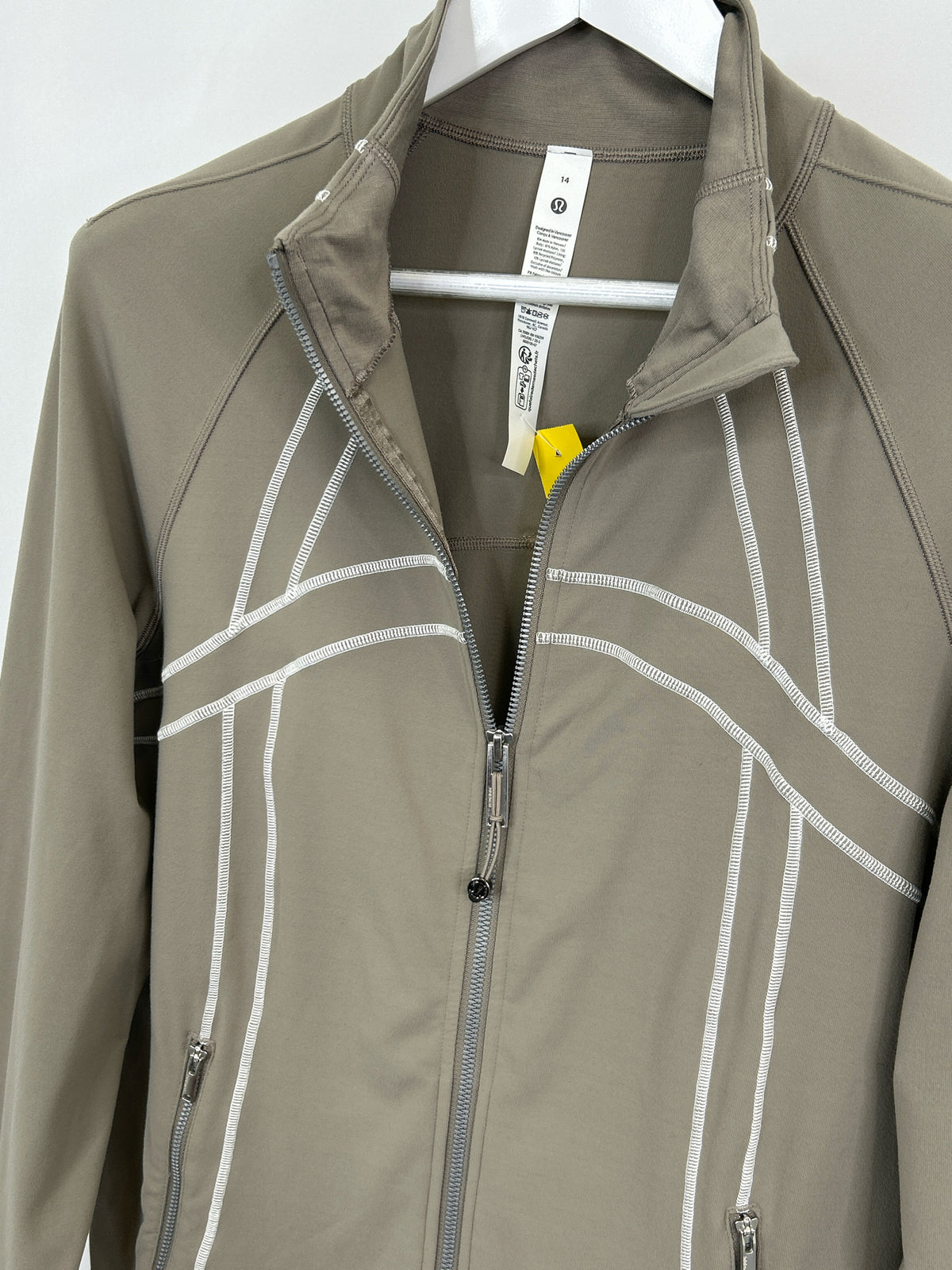 LULULEMON Size 14 Taupe Women Jacket