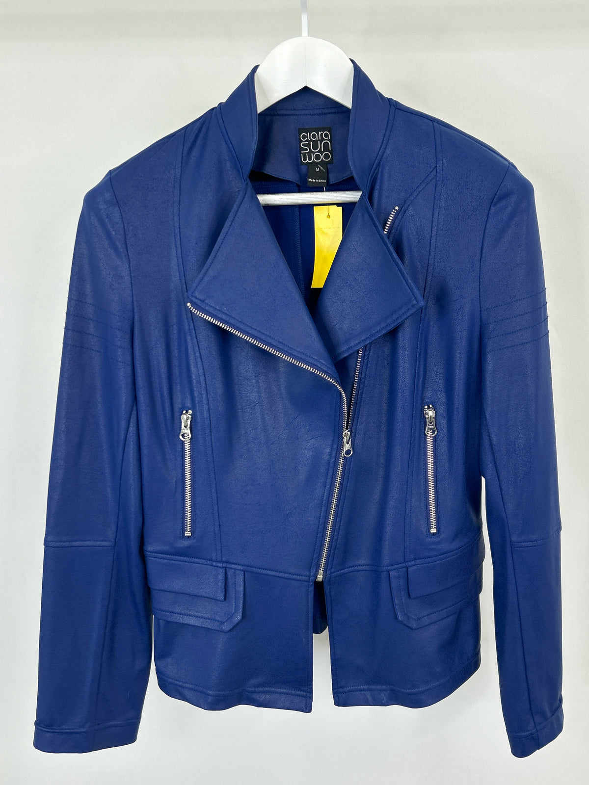 CIARA SUN WOO Size M Royal Blue Women Jacket