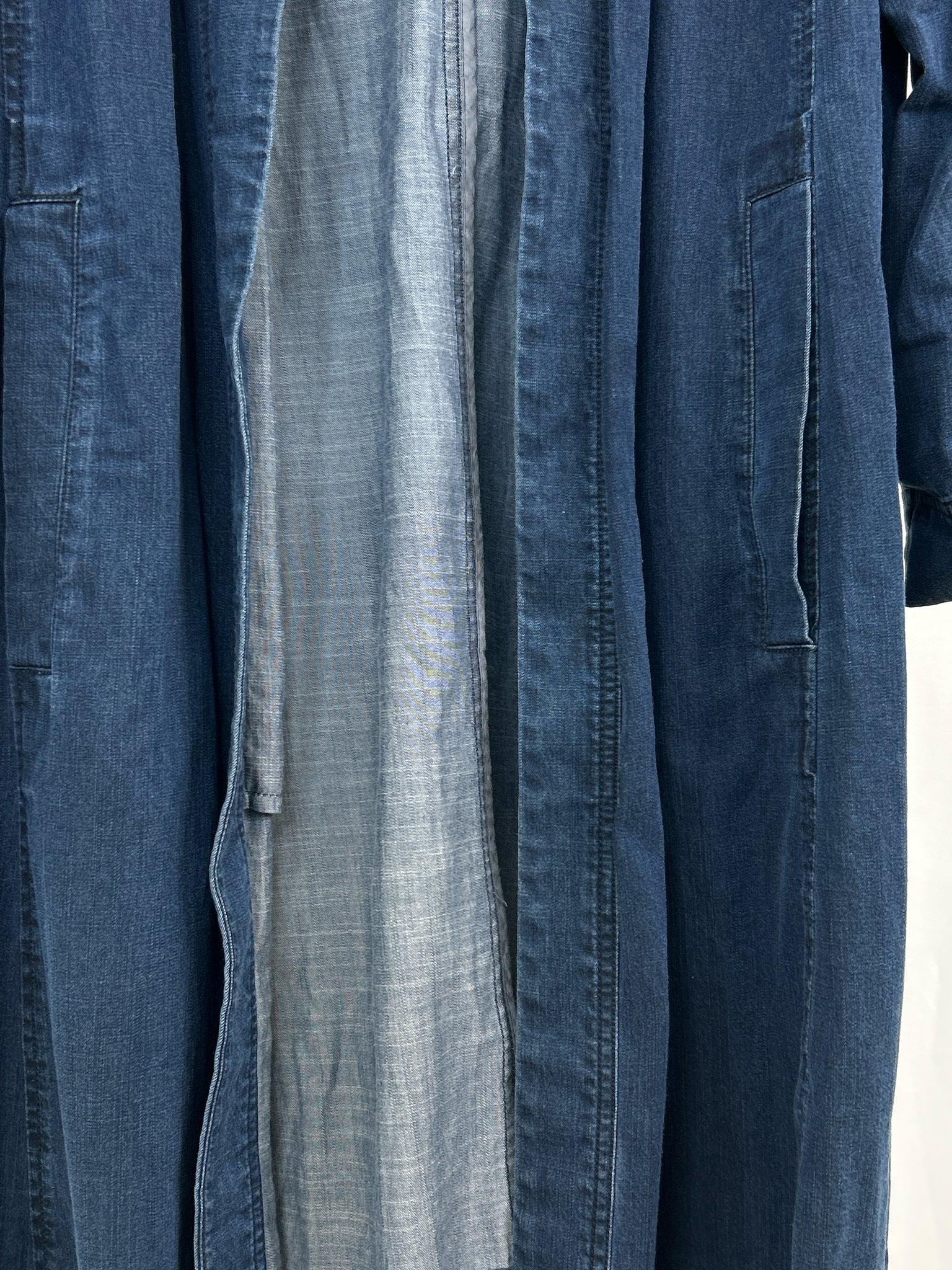 EILEEN FISHER Size XL BLUE DENIM Women Jacket