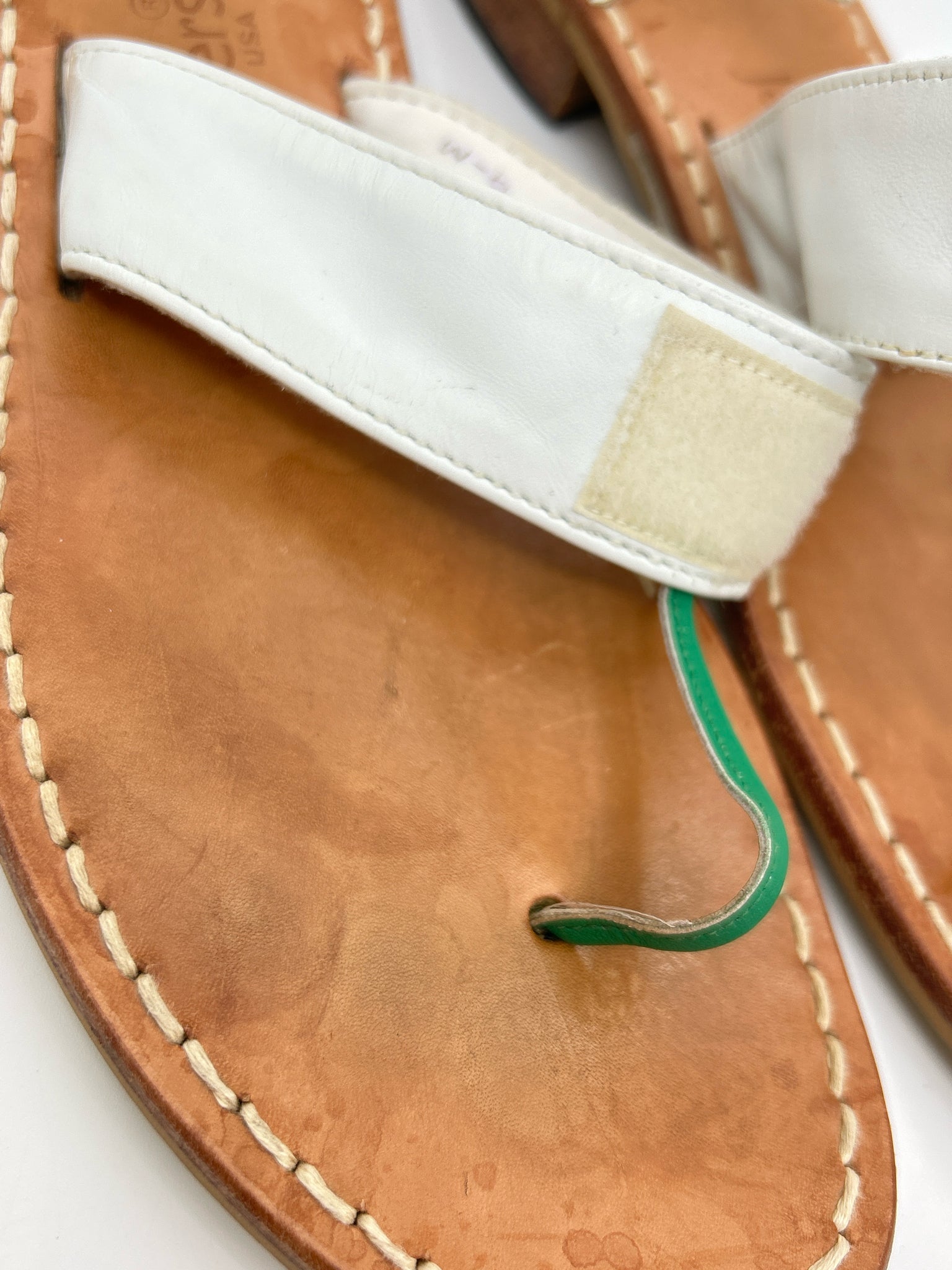 JACK ROGERS Size 9M White Women Sandal