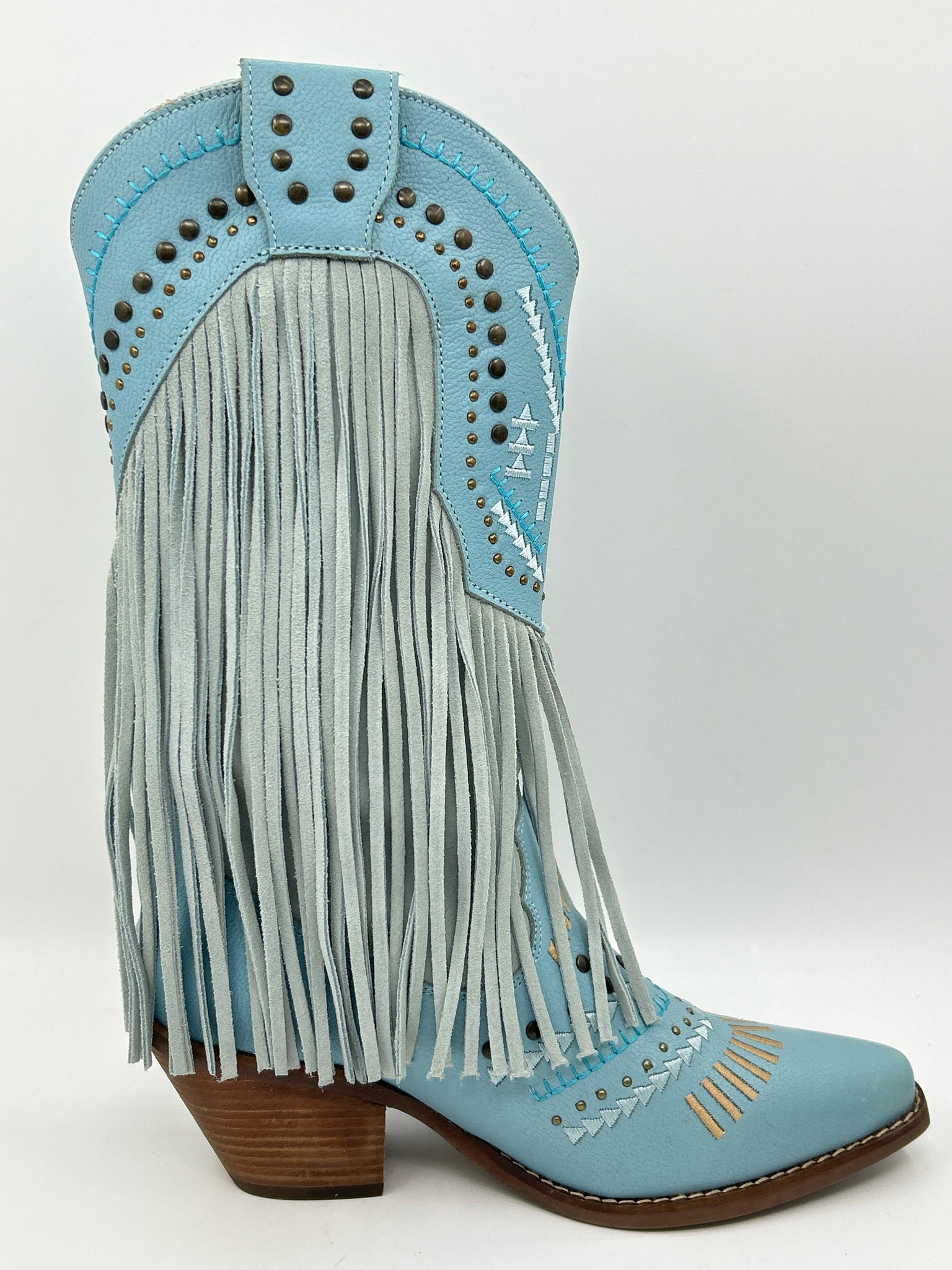 DINGO Size 7.5 Blue Women Boots