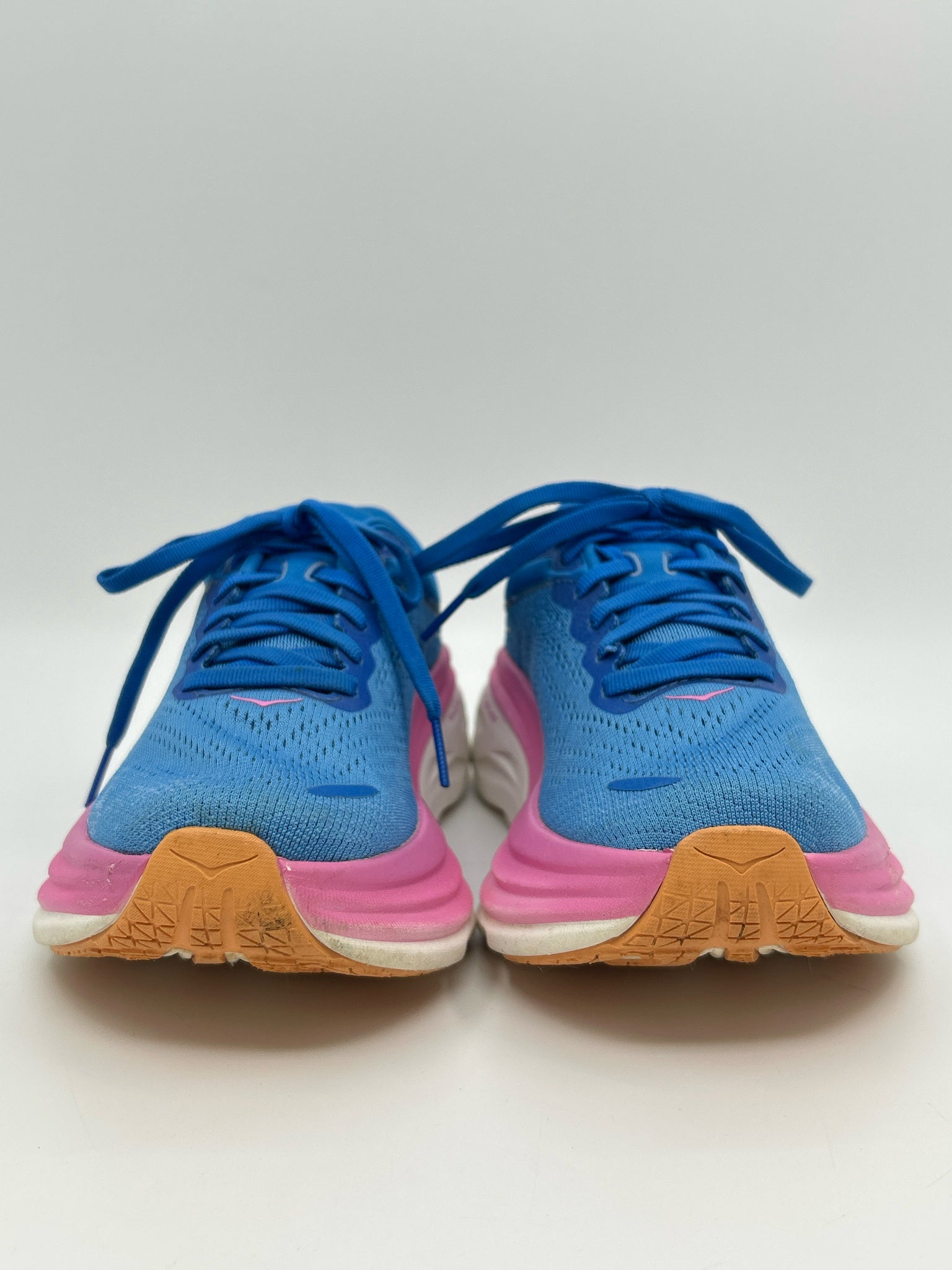 HOKA Size 6B BLUE AND PINK Women Sneakers