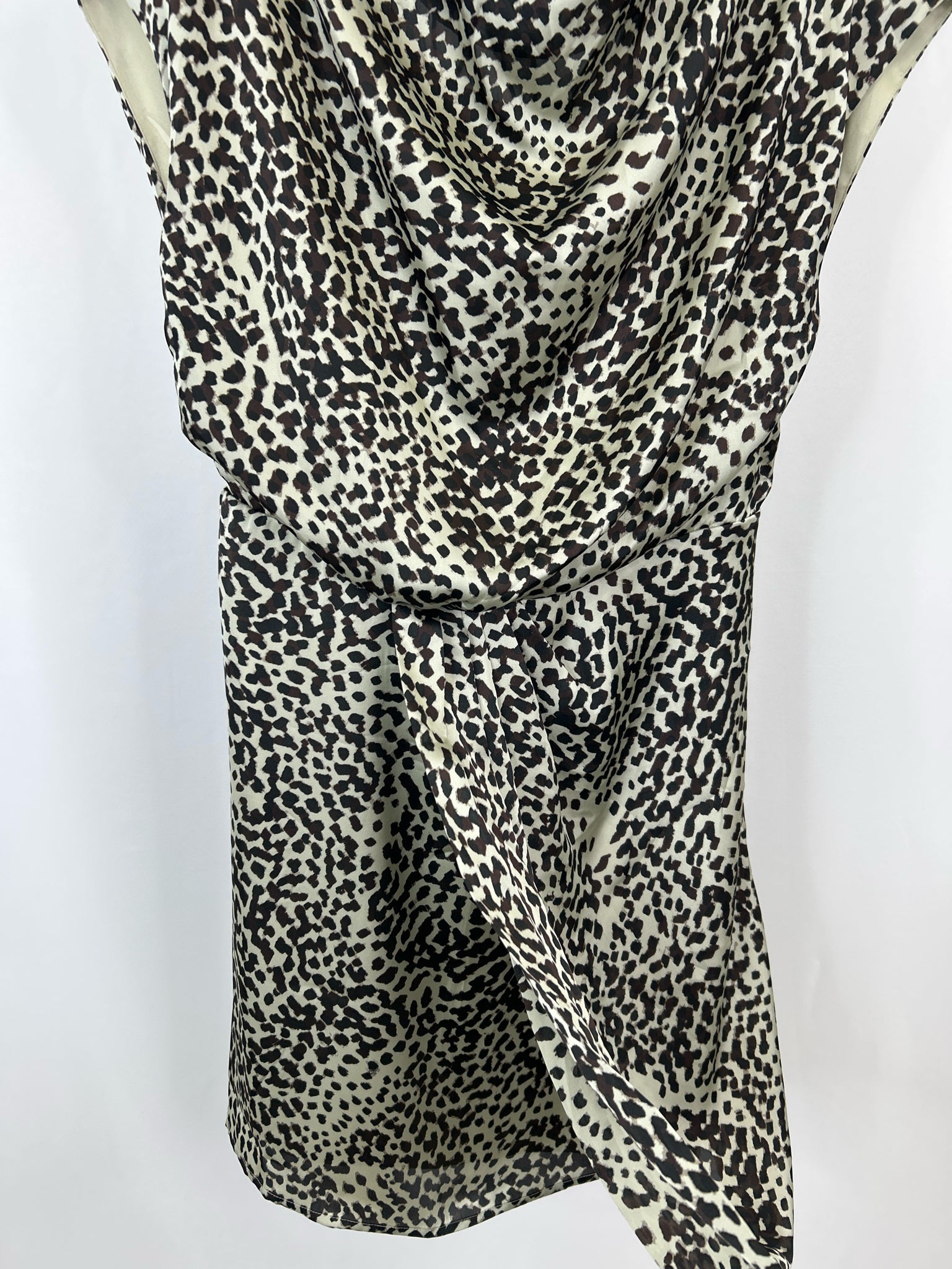 VINCE CAMUTO Size 10 black and brown Women Dress