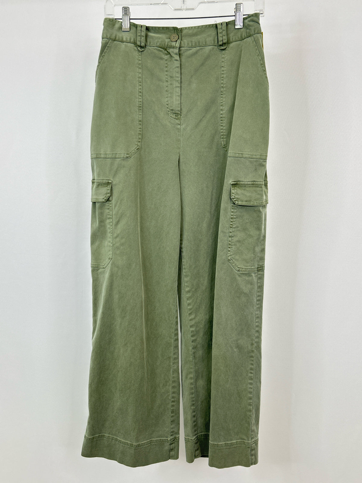 Oliver Bonas Size 6 OLIVE GREEN Women Pants