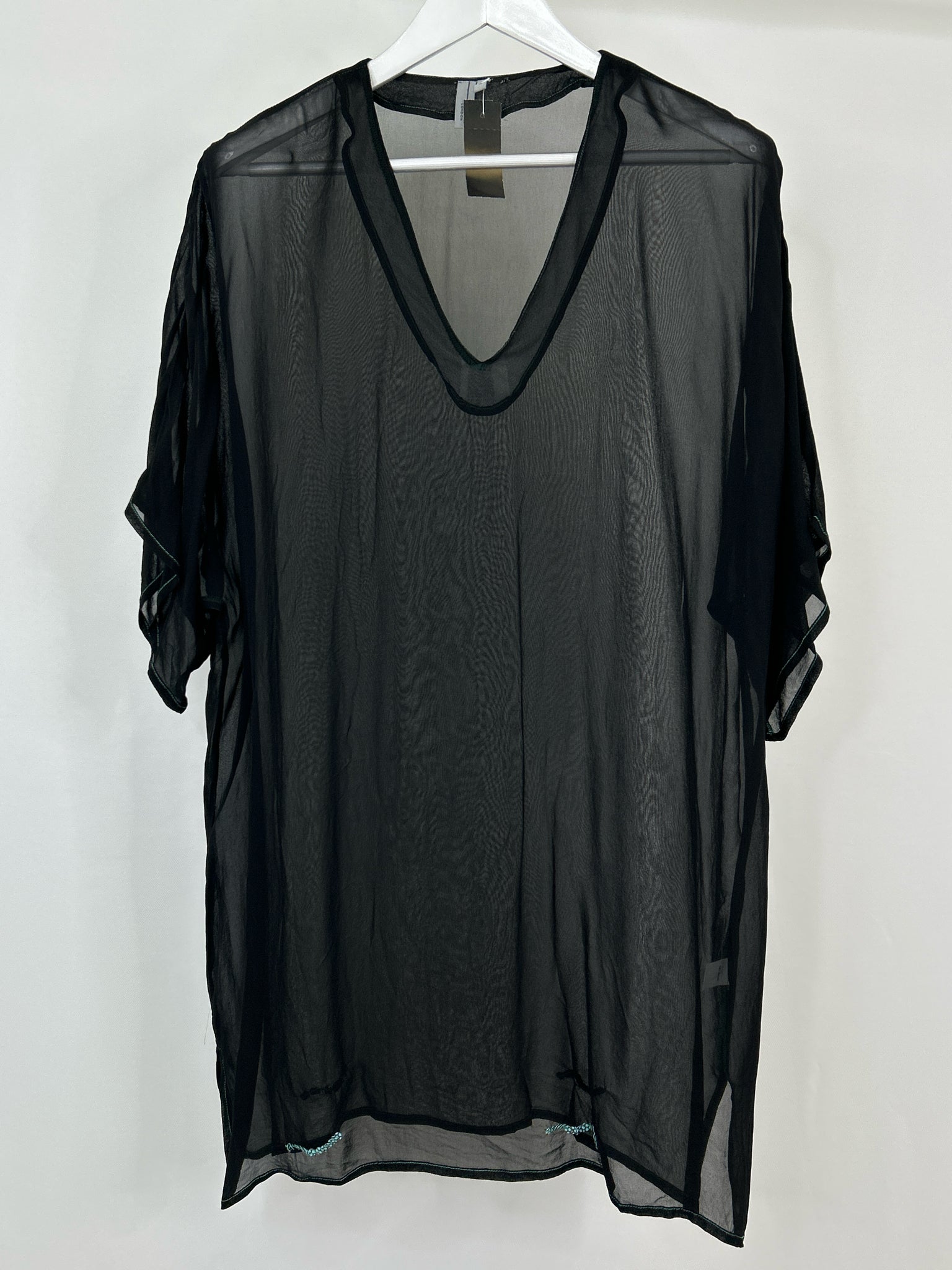 BLANK LONDON Size L Black Women Cover-Up
