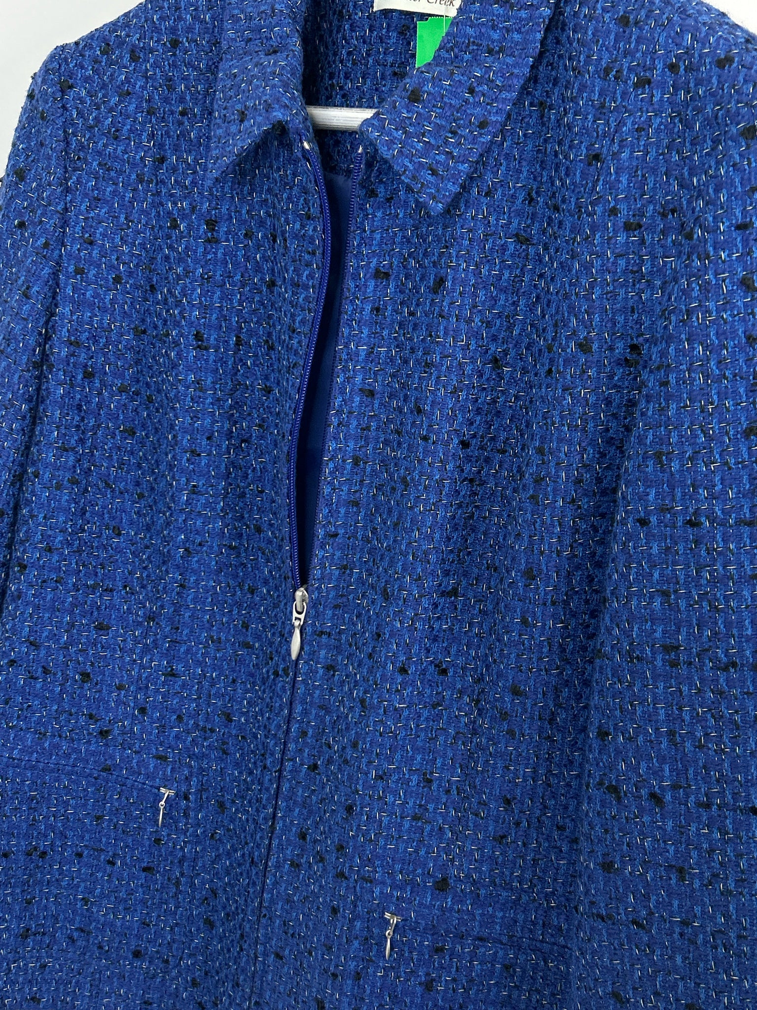 COLDWATER CREEK Size 12 Blue Women Jacket