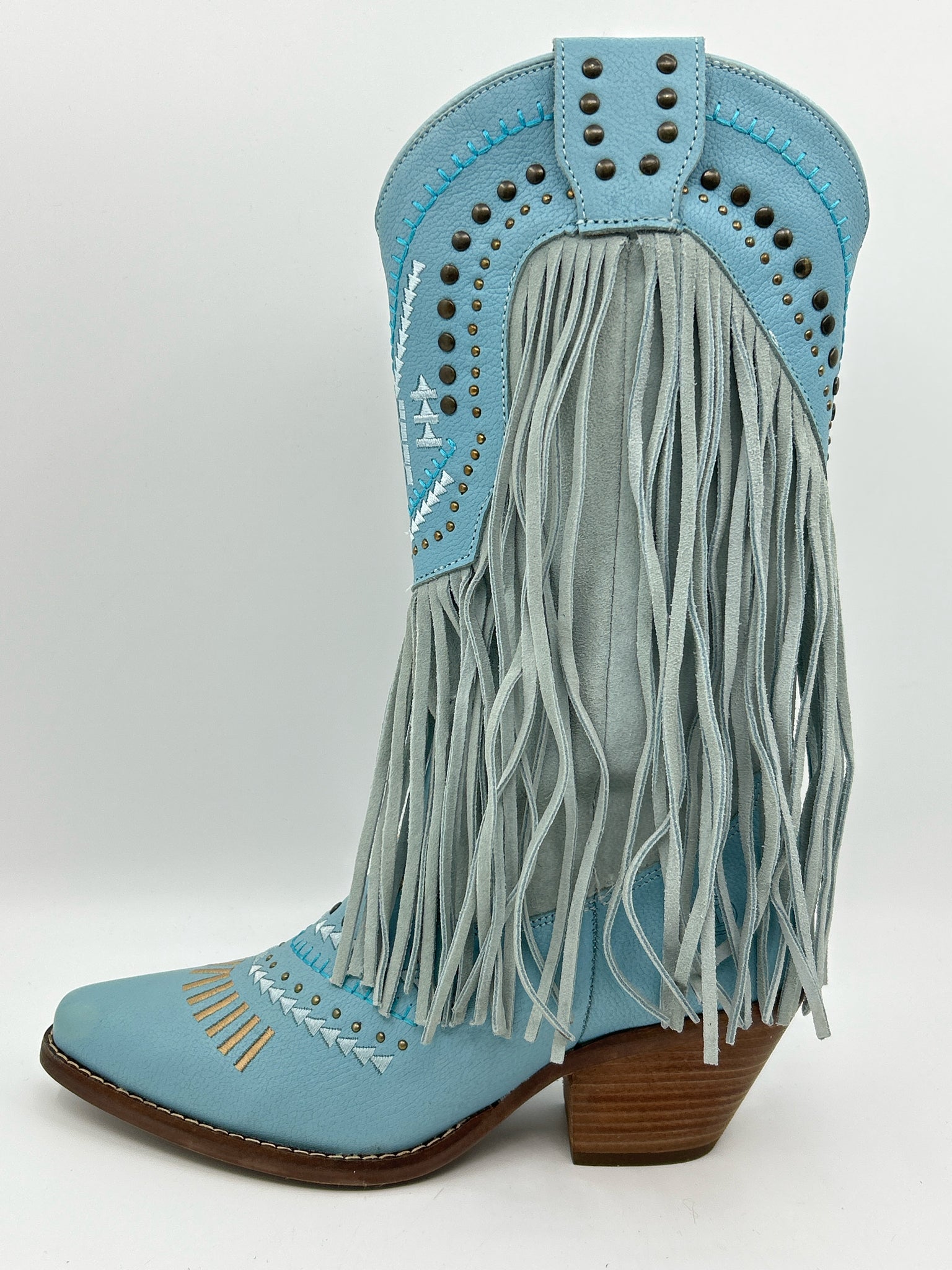 DINGO Size 7.5 Blue Women Boots