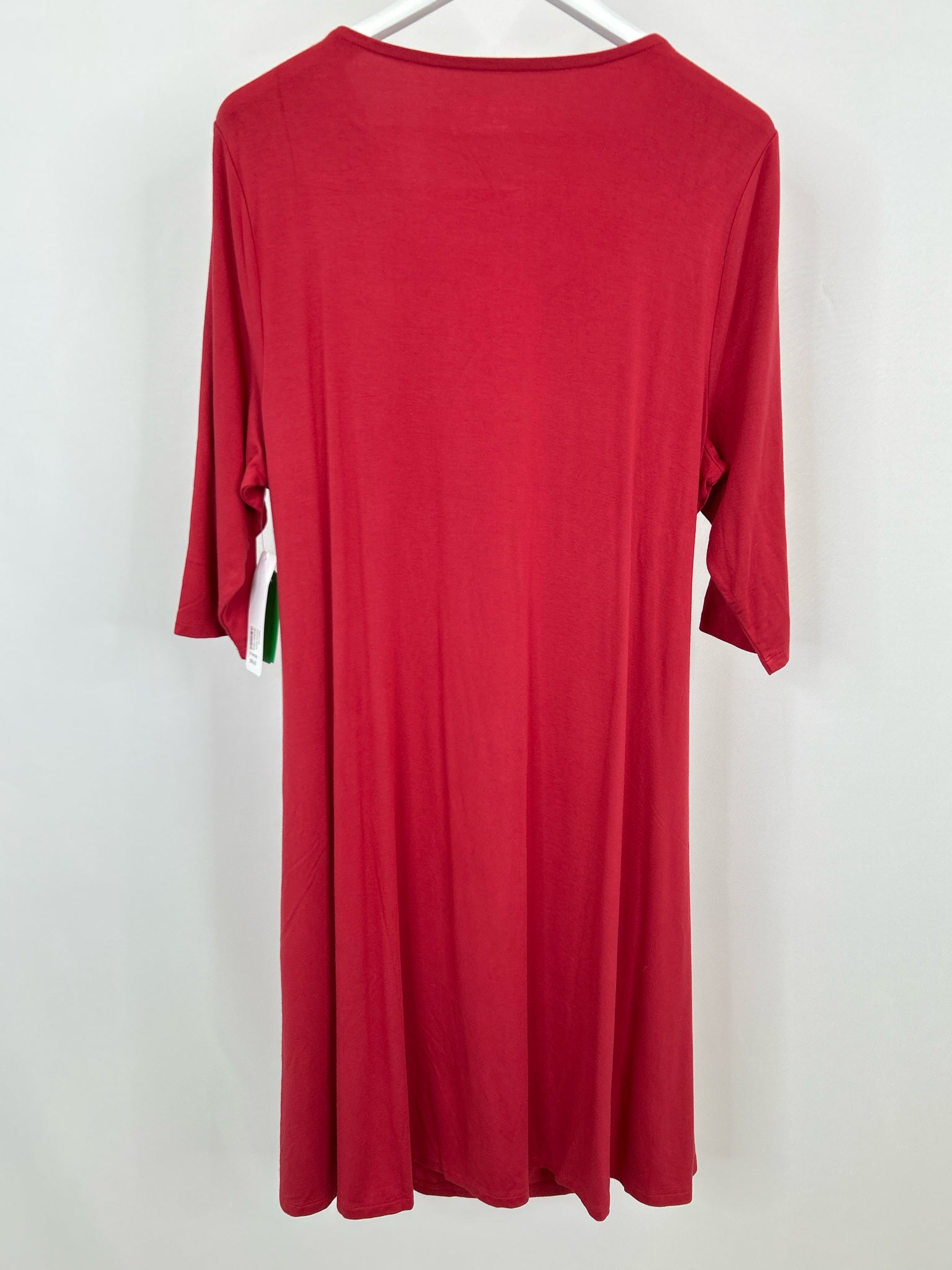 SOFT SURROUNDINGS Size 1X Red Women Dress