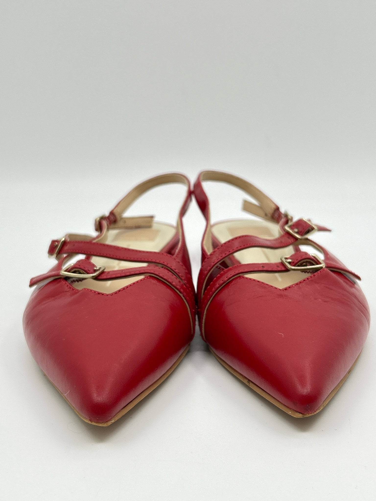 DOLCE VITA Size 8 Red Women Flats