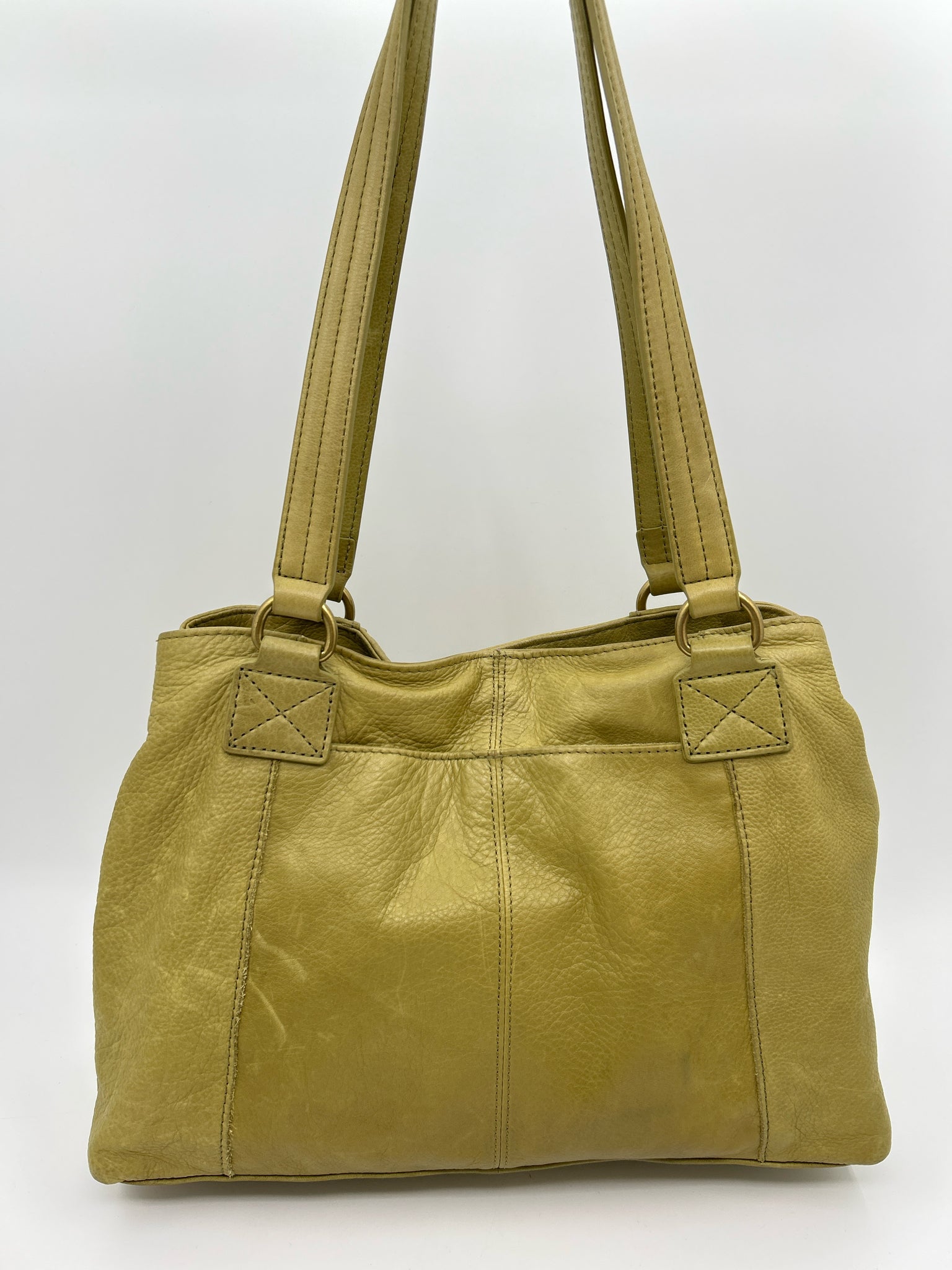 AMERICAN LEATHER CO Lime Green Women Purse