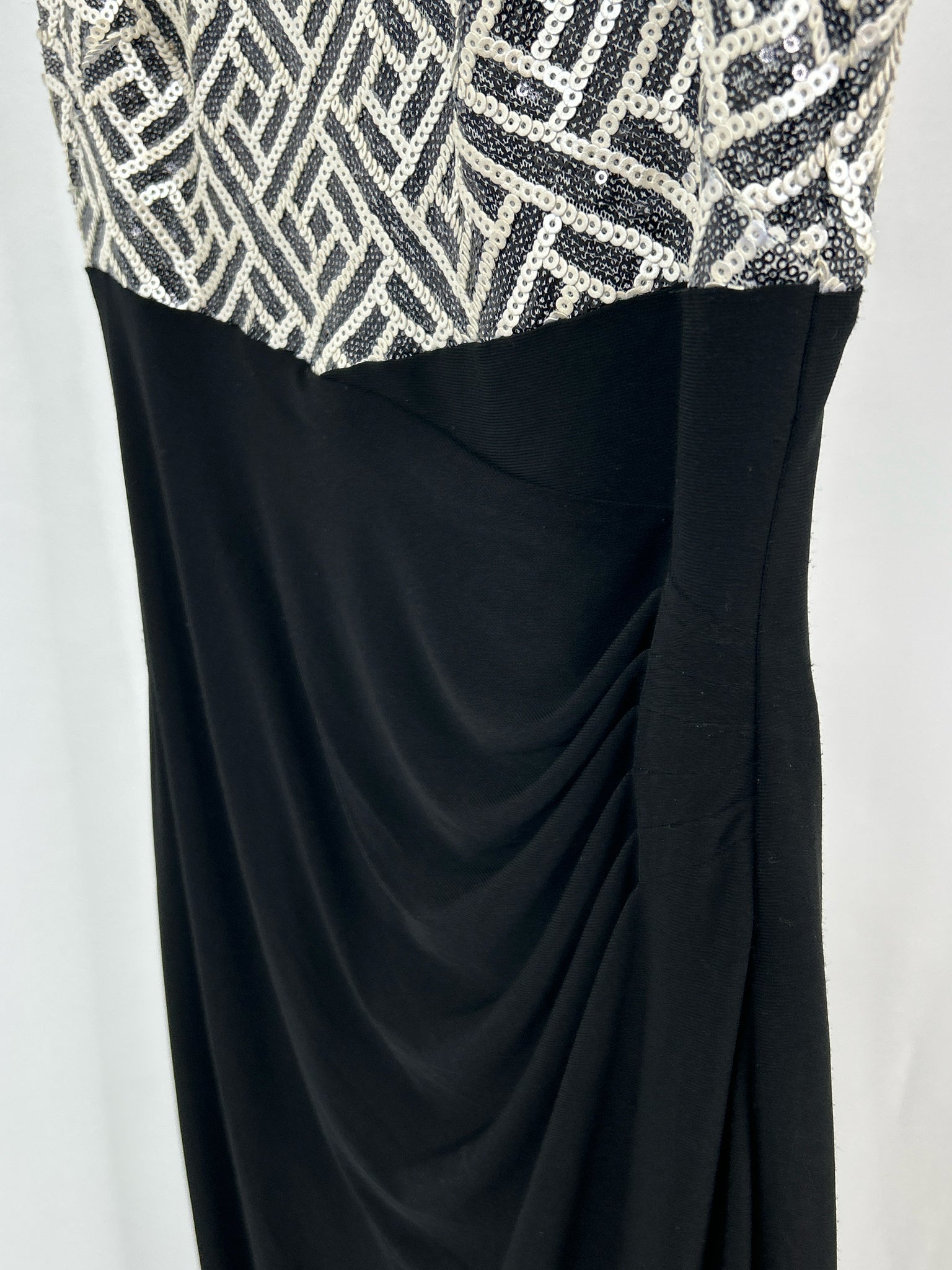 Lauren Ralph Lauren Size 10 Black & White Women Dress