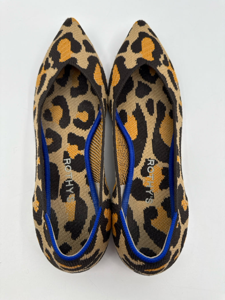 ROTHY'S Size 9 Animal Print Flats