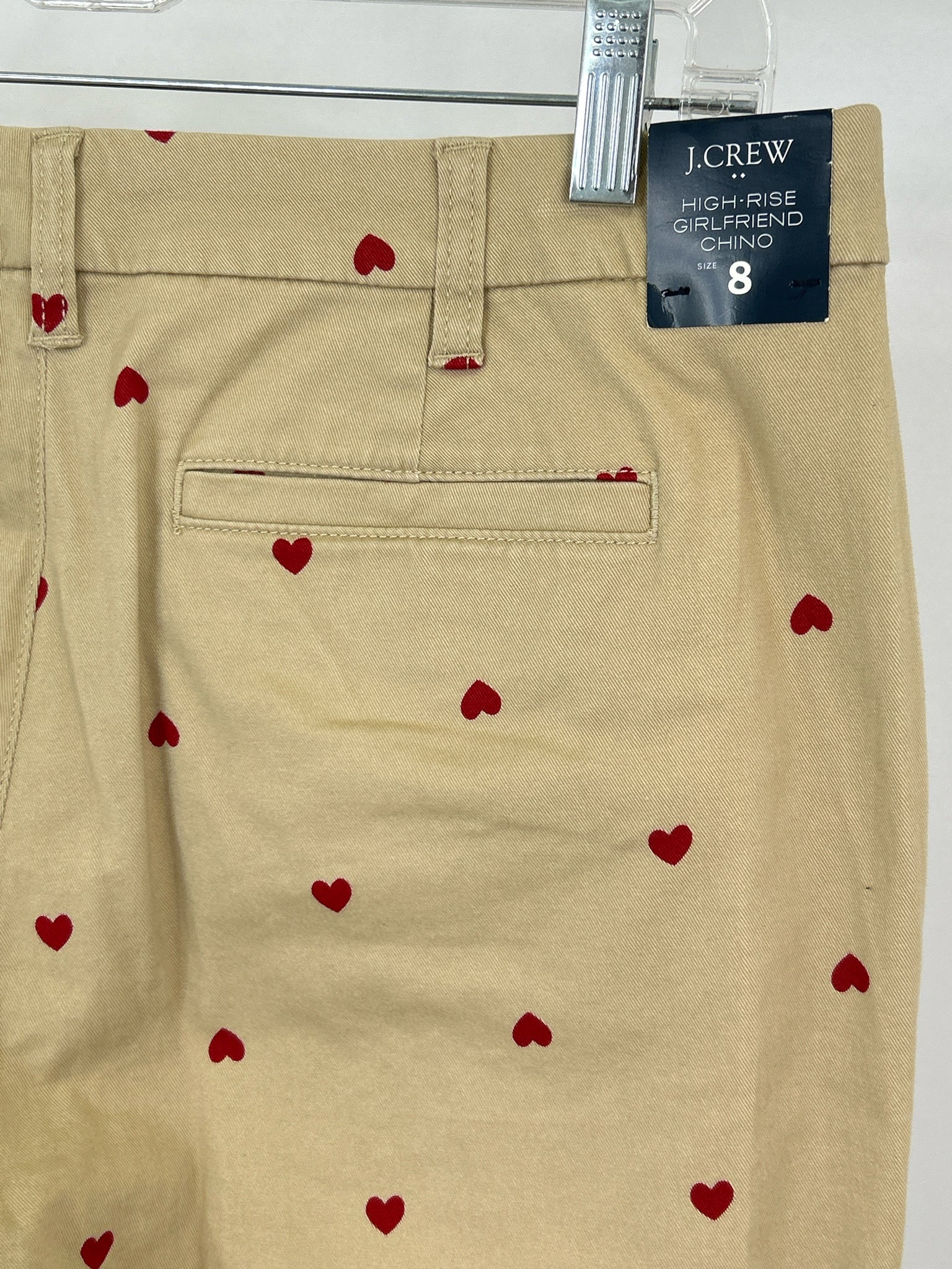 J CREW Size 8 Beige Women Pants