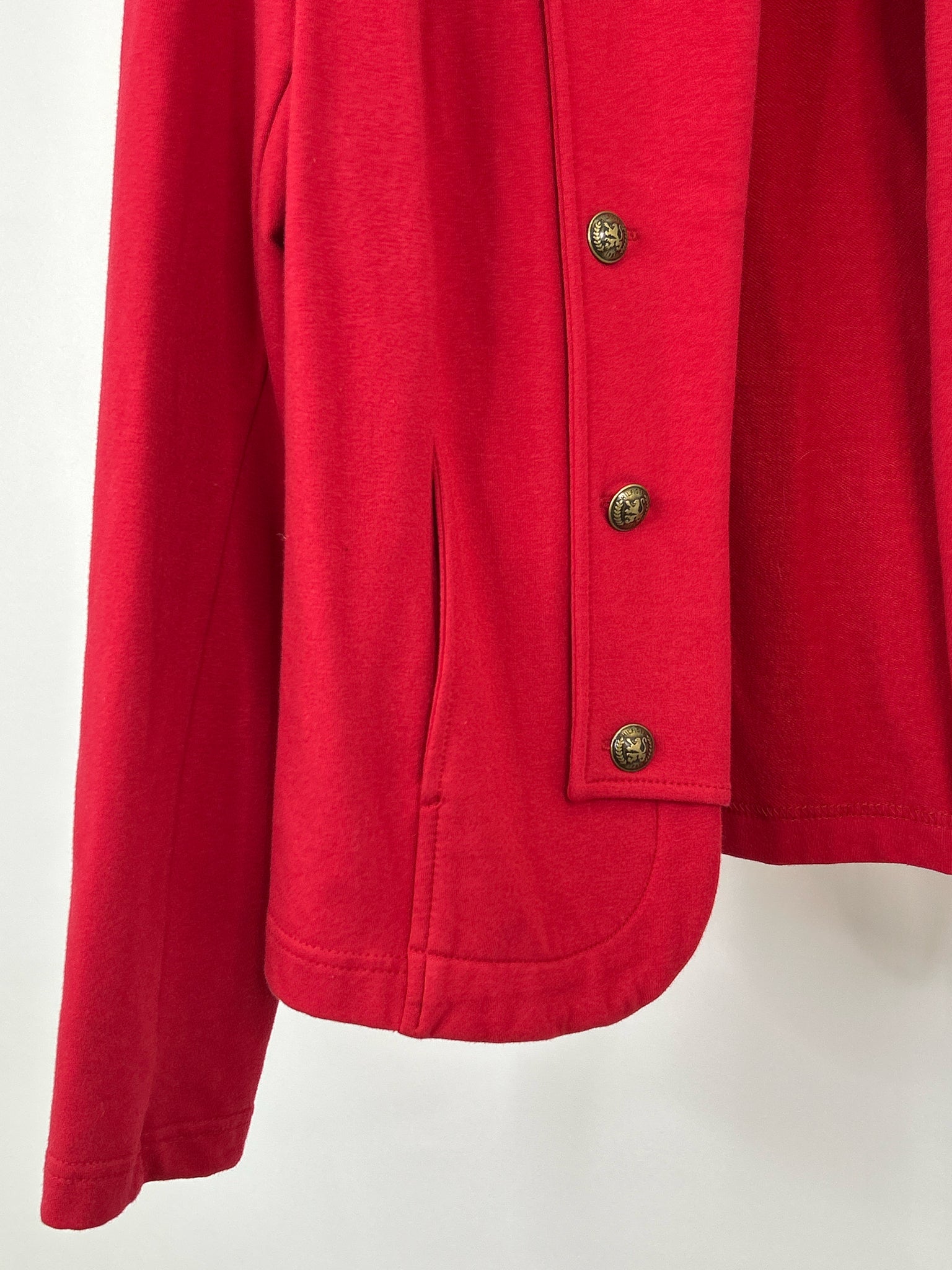 TOMMY HILFIGER Size L Red Women Jacket