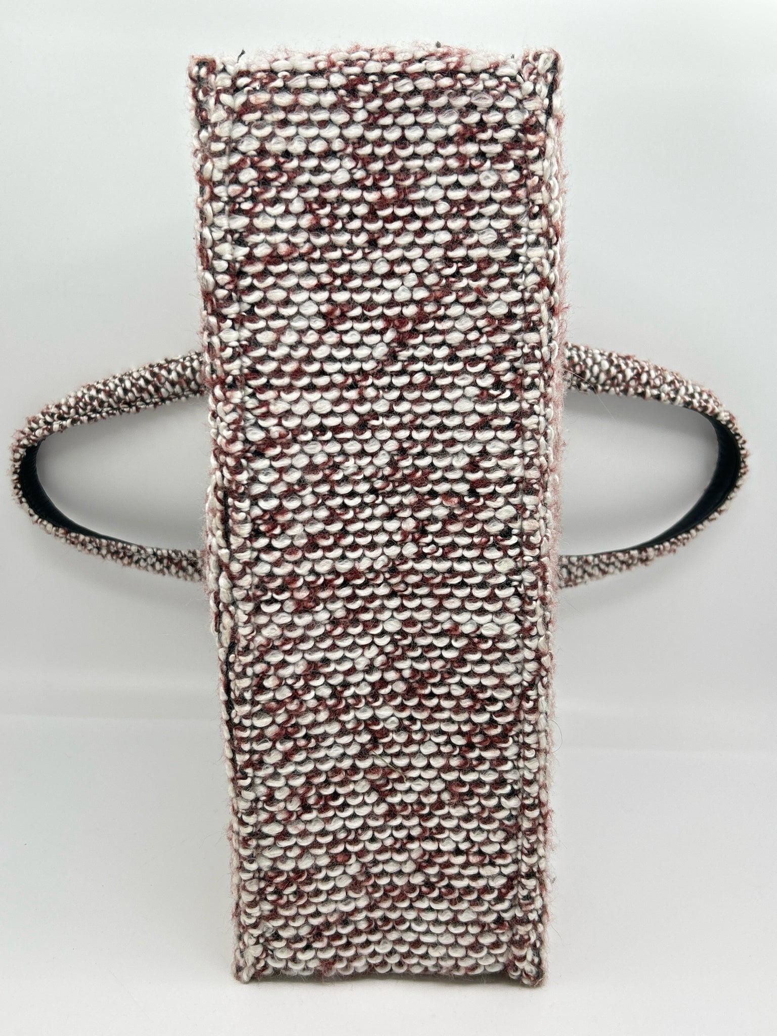 KOORELOO BURGUNDY AND WHTIE Women Tote