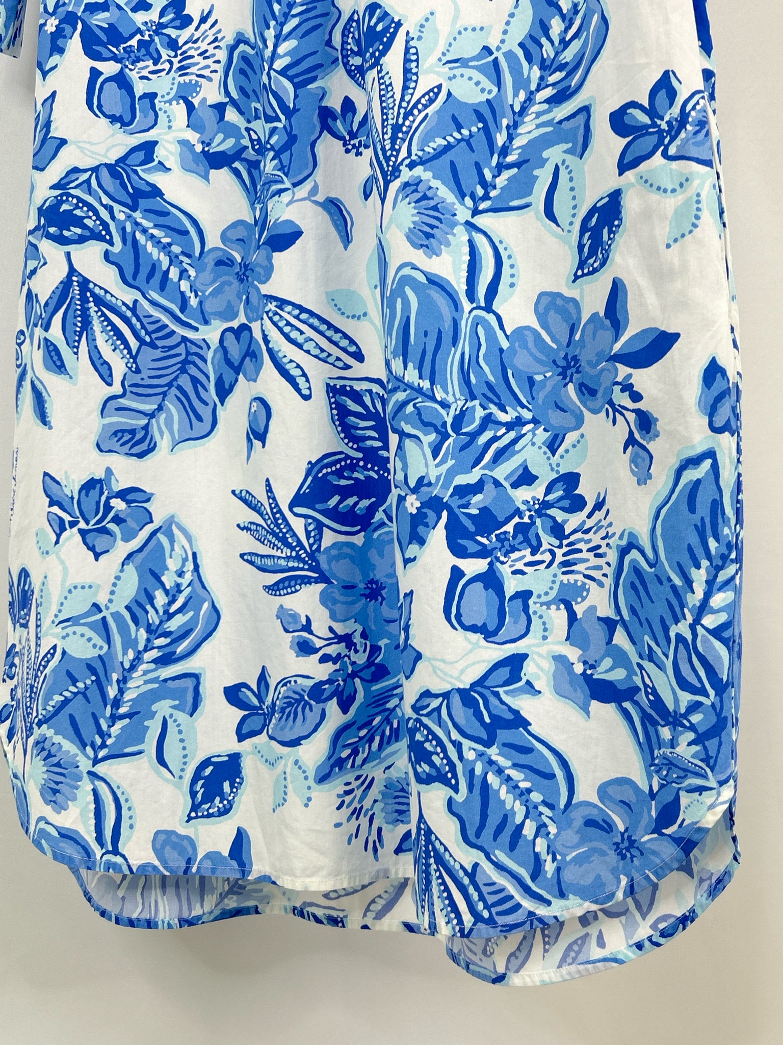 LILLY PULITZER Size 10 Blue Print Women Dress