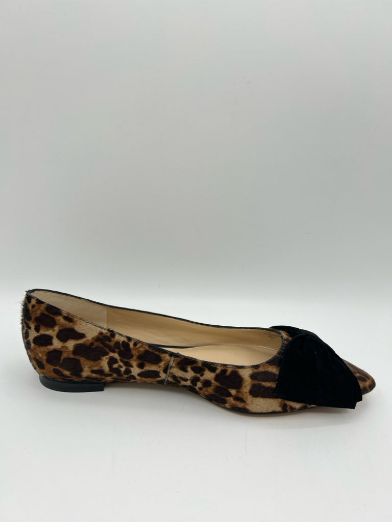 VINCE CAMUTO Women Size 9.5M BROWN & BLACK Flats