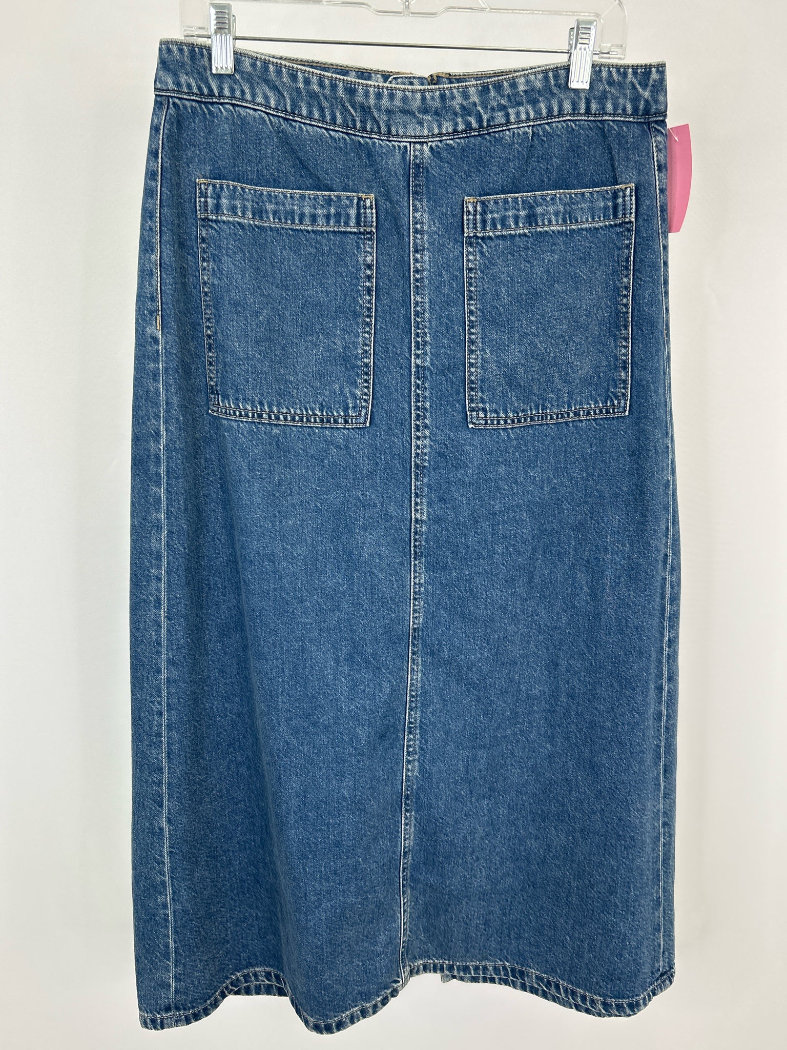 LOFT Size 6 BLUE DENIM Women Skirt